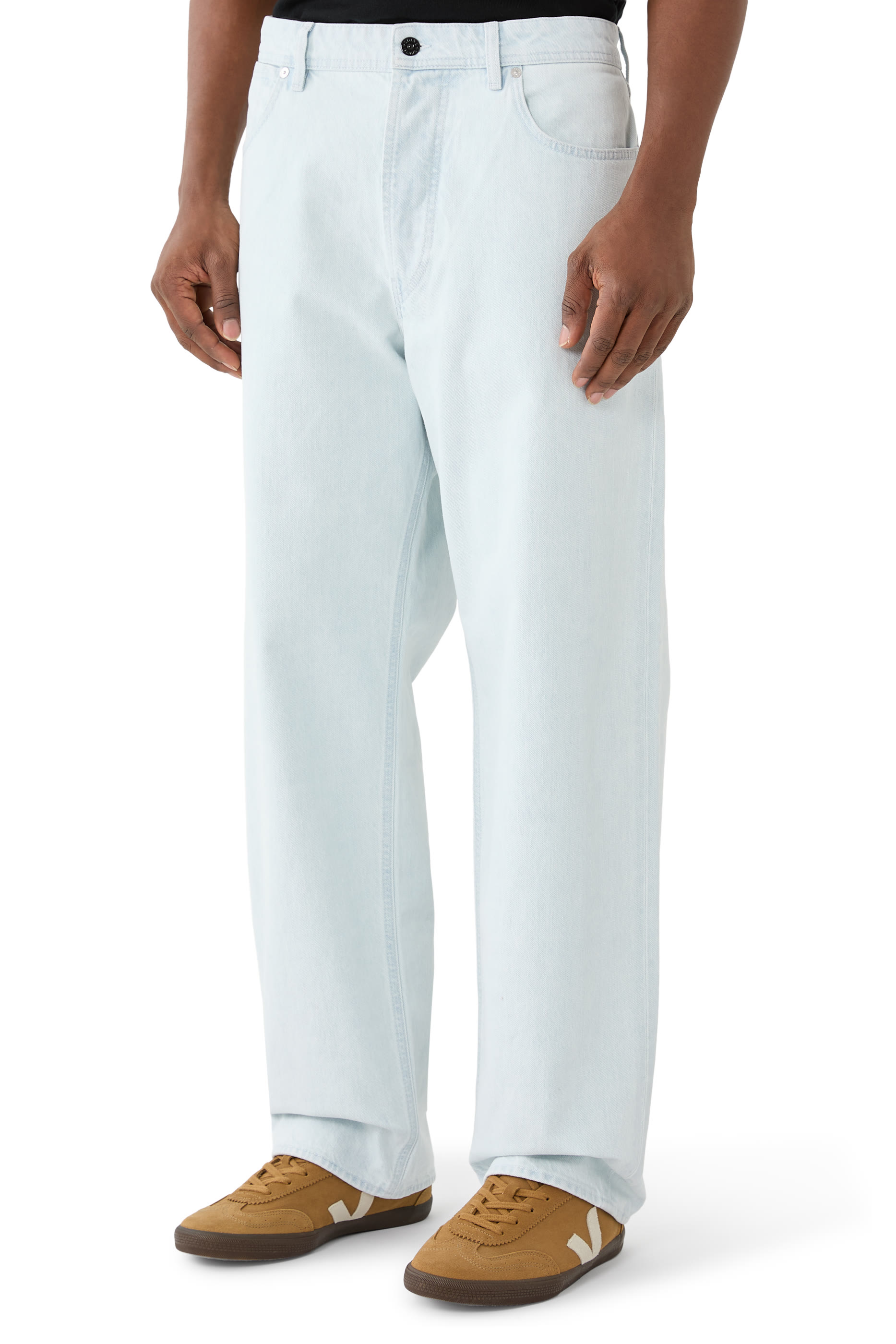 Loose-Fit Five-Pocket Jeans 