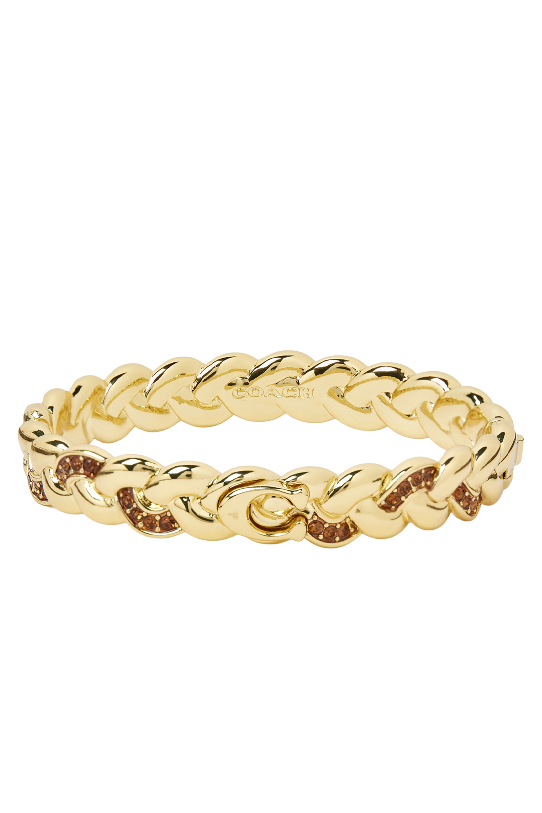 Braided Signature Hinged Bangle