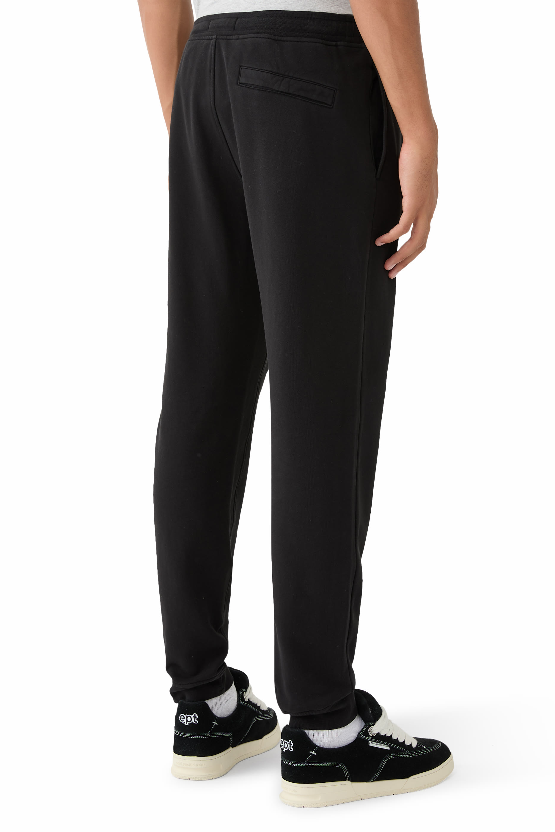 Logo Drawstring Waistband Slim-Fit Sweatpants