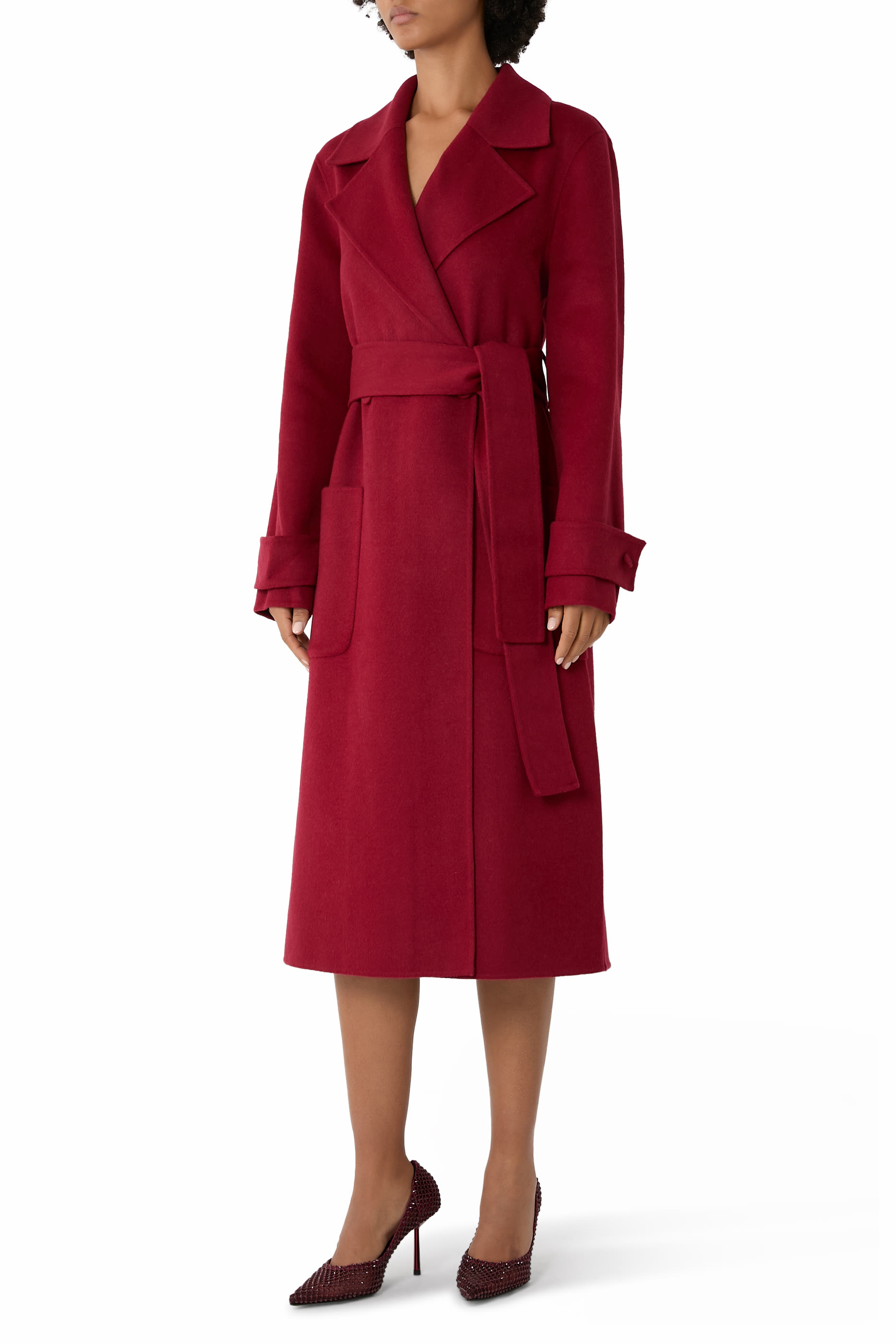 Arline Double Face Cashmere Coat