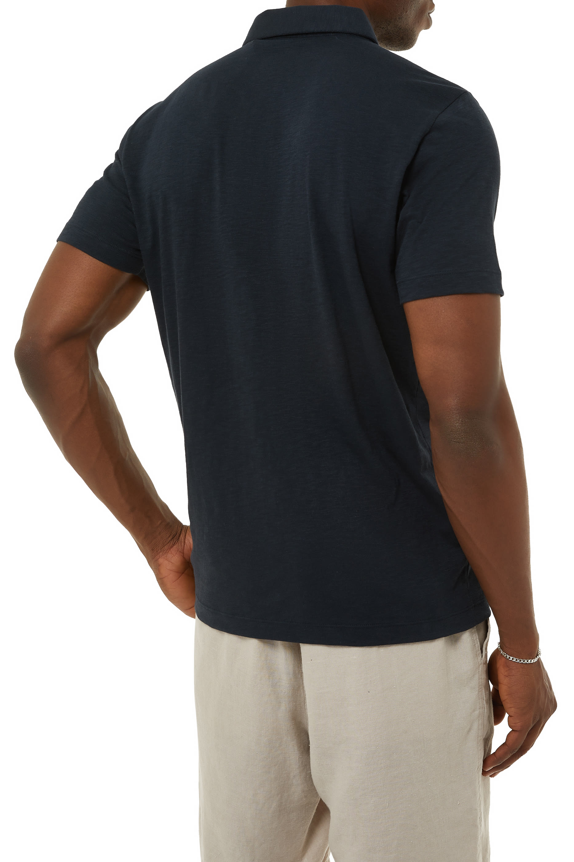 Cotton Jersey Polo Shirt