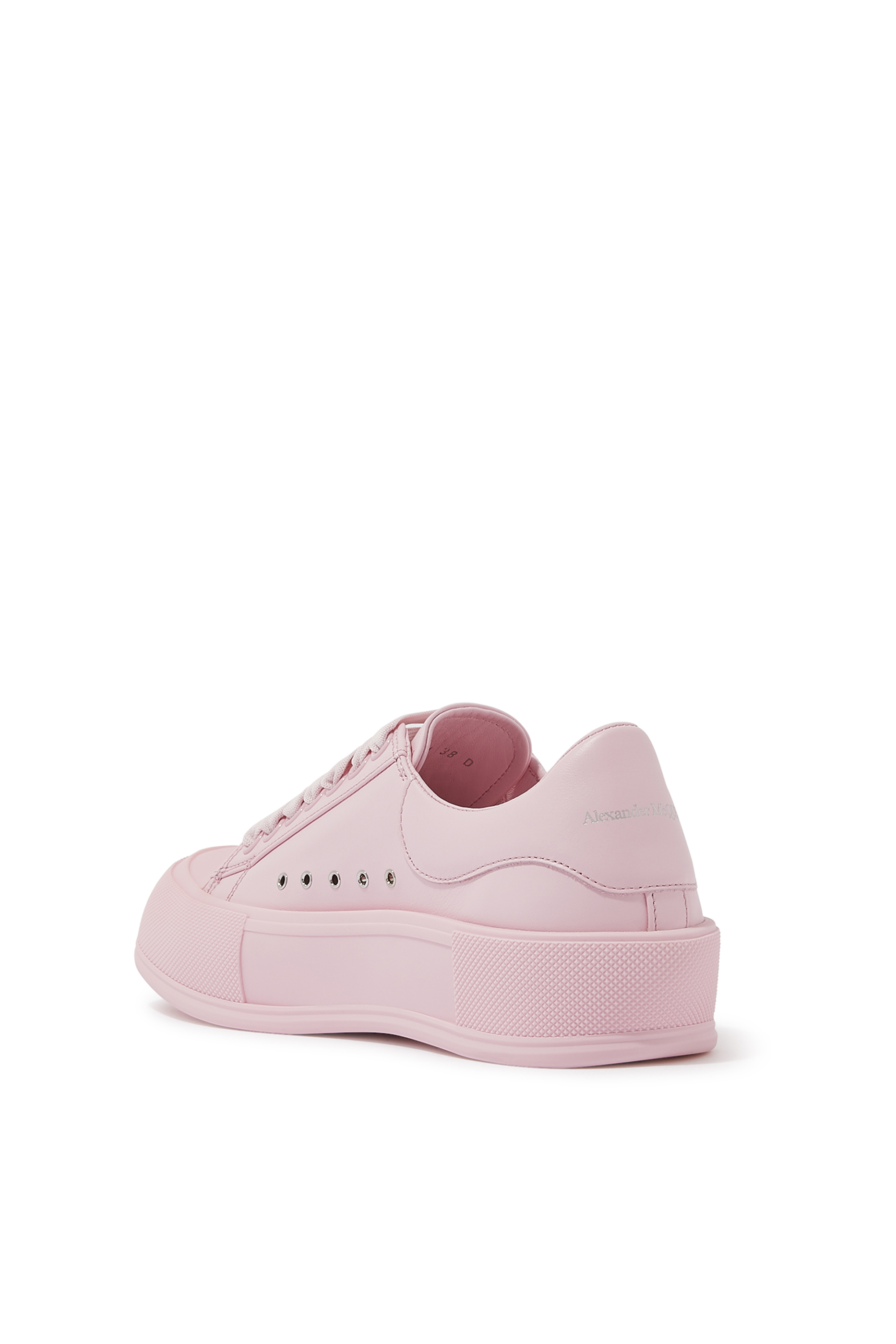 Deck Plimsoll Lace-Up Sneakers