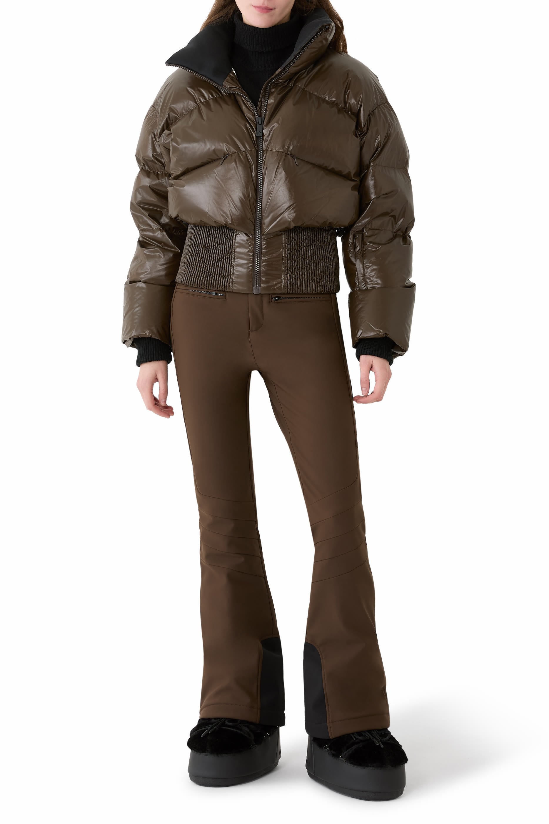 Aureta Down Bomber Jacket