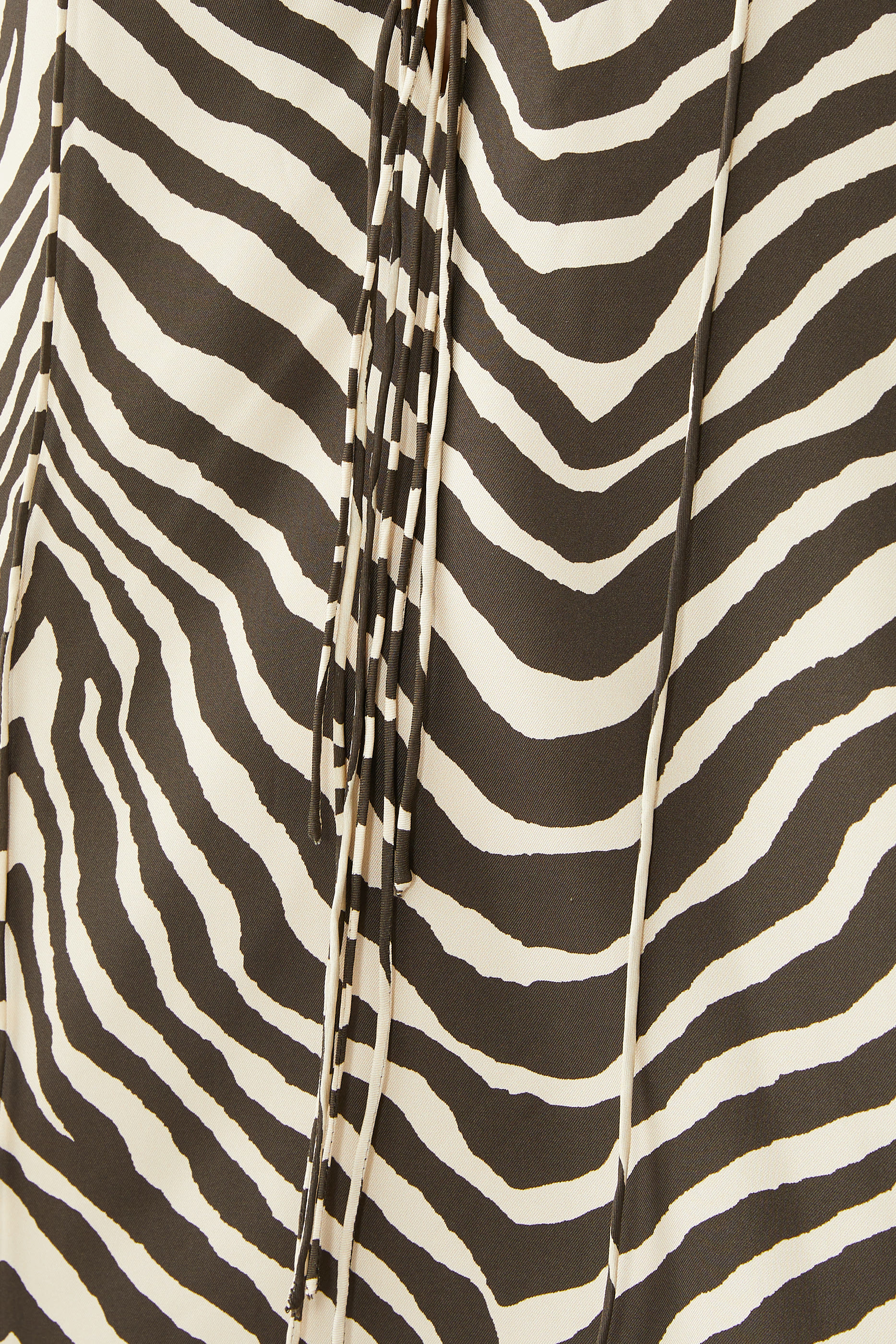 Sana Silk Shirt Tie Mini Dress