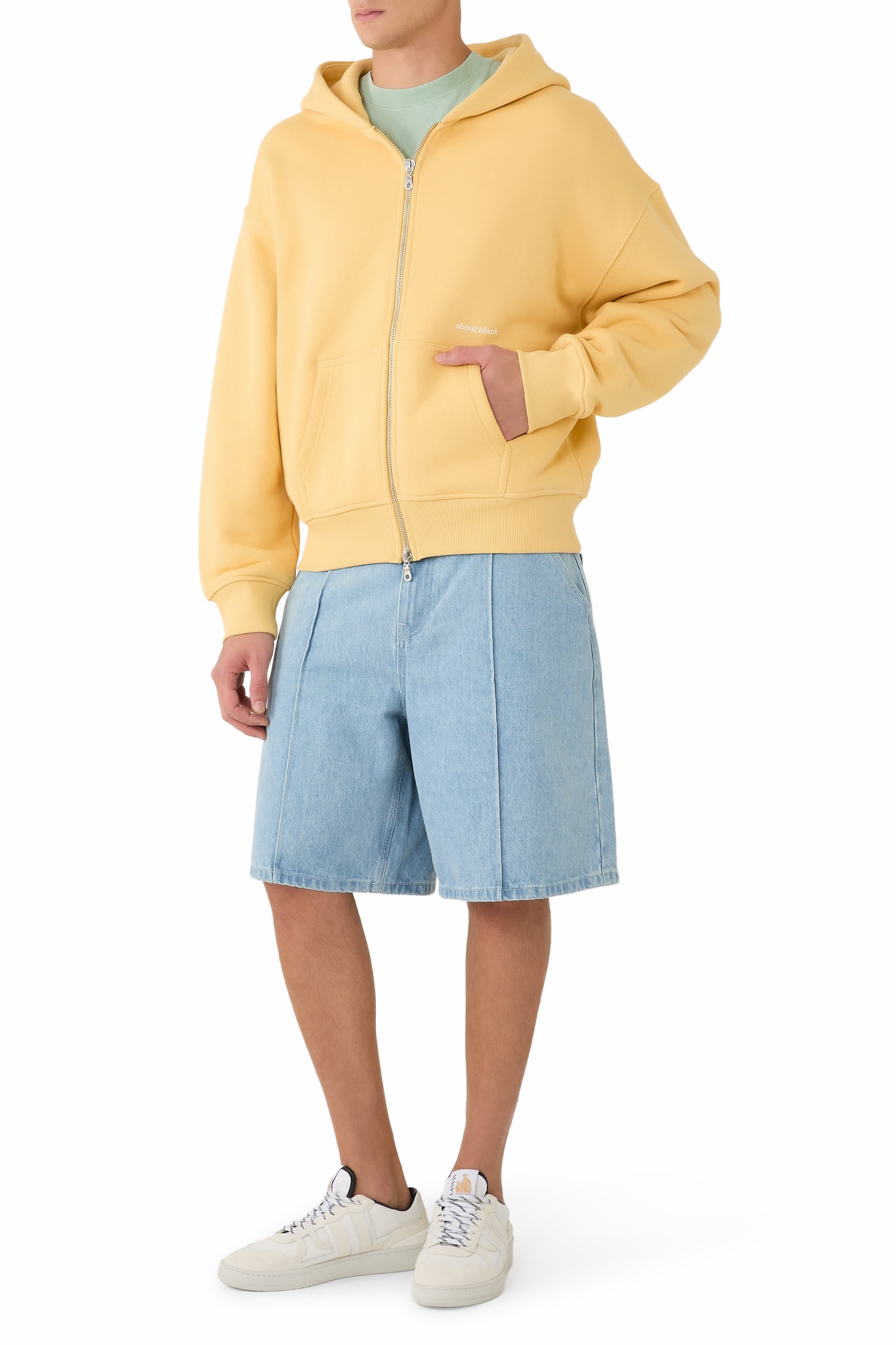 Box Zip Hoodie