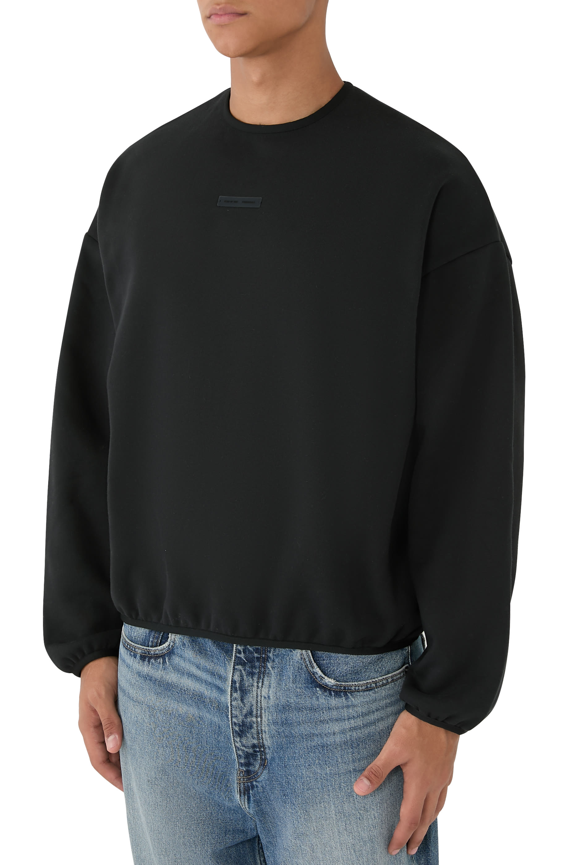 Modern Fit Fleece Crewneck Sweatshirt
