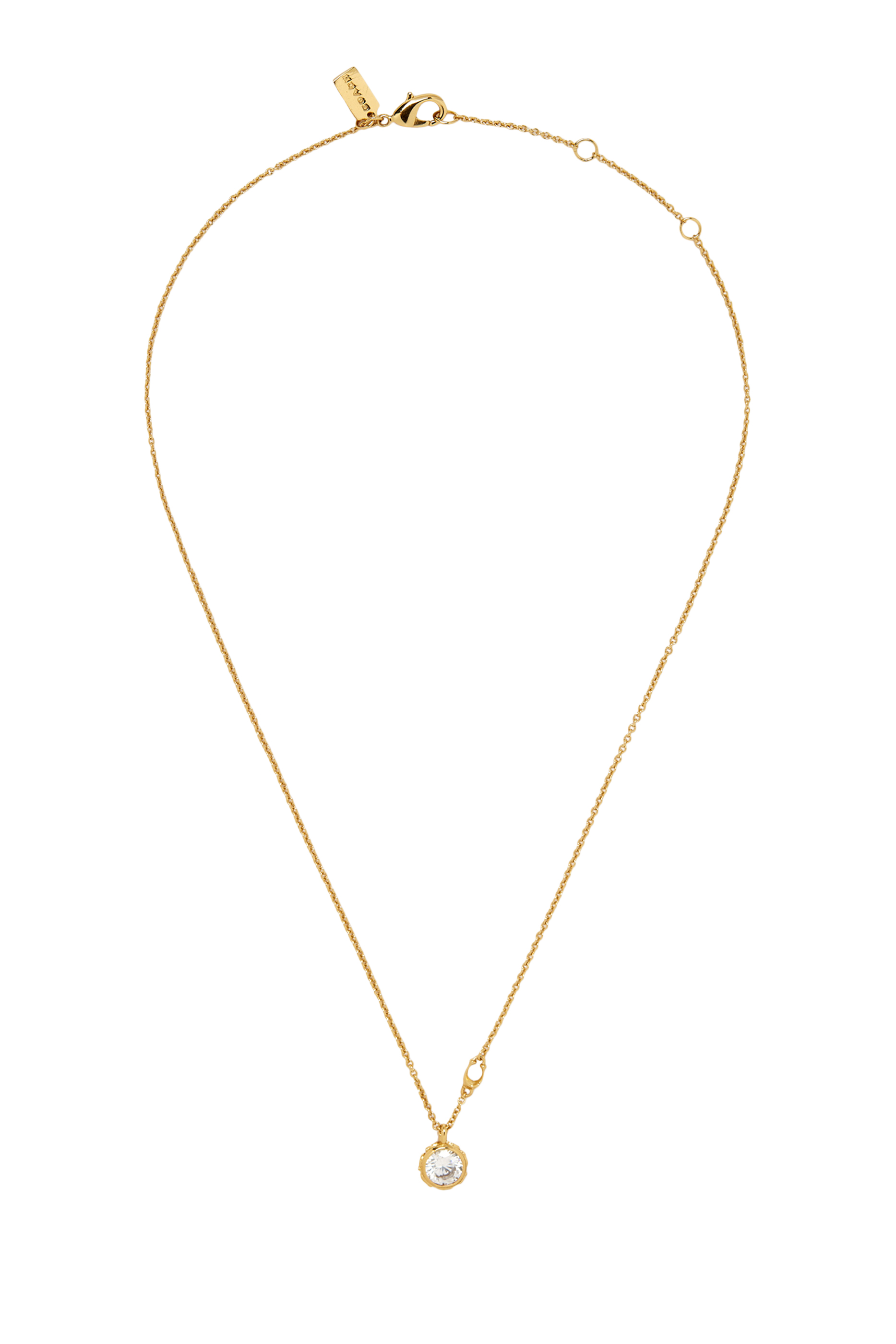 Stone Stud Necklace & Earrings Set