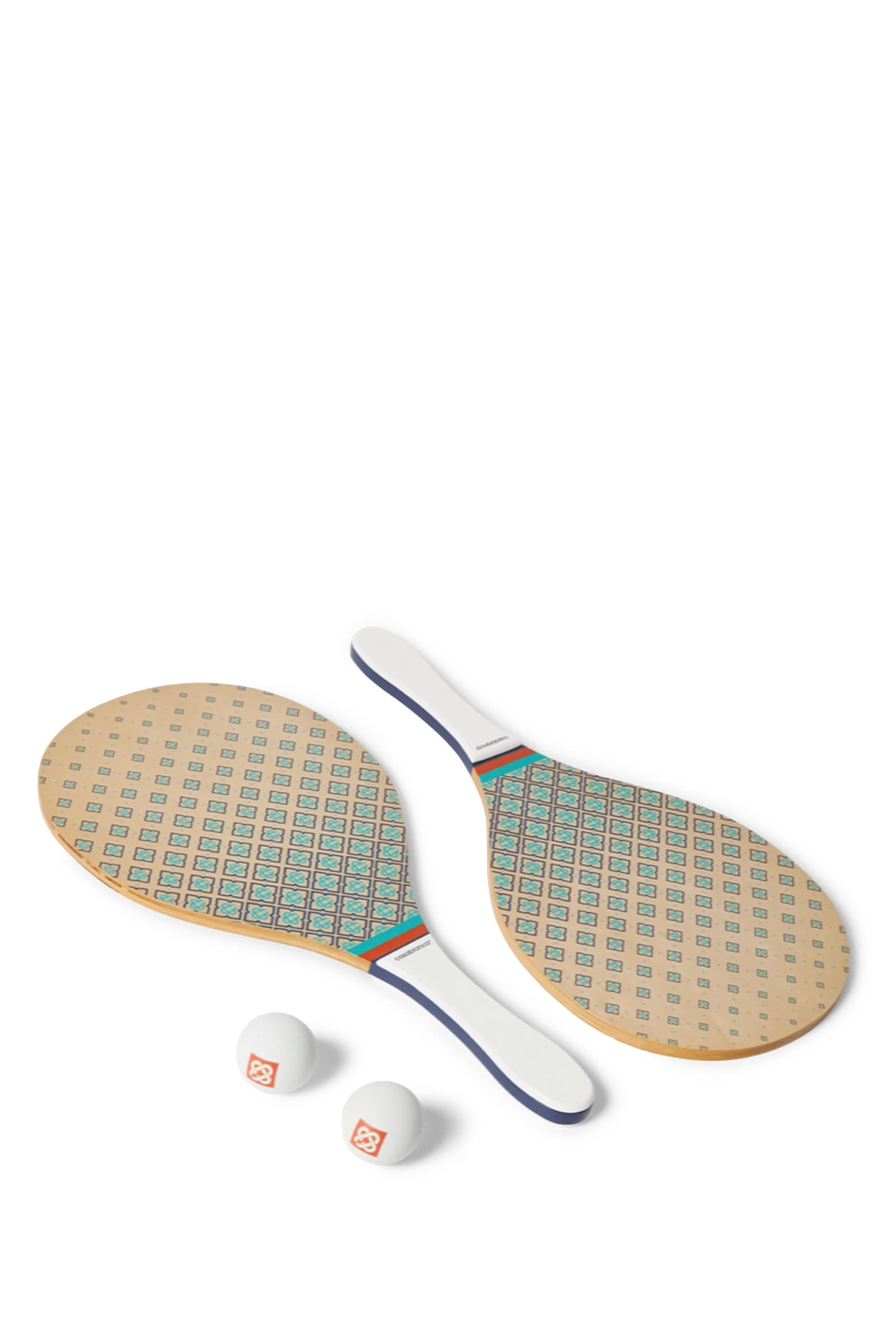 Monogram Beach Bats and Balls