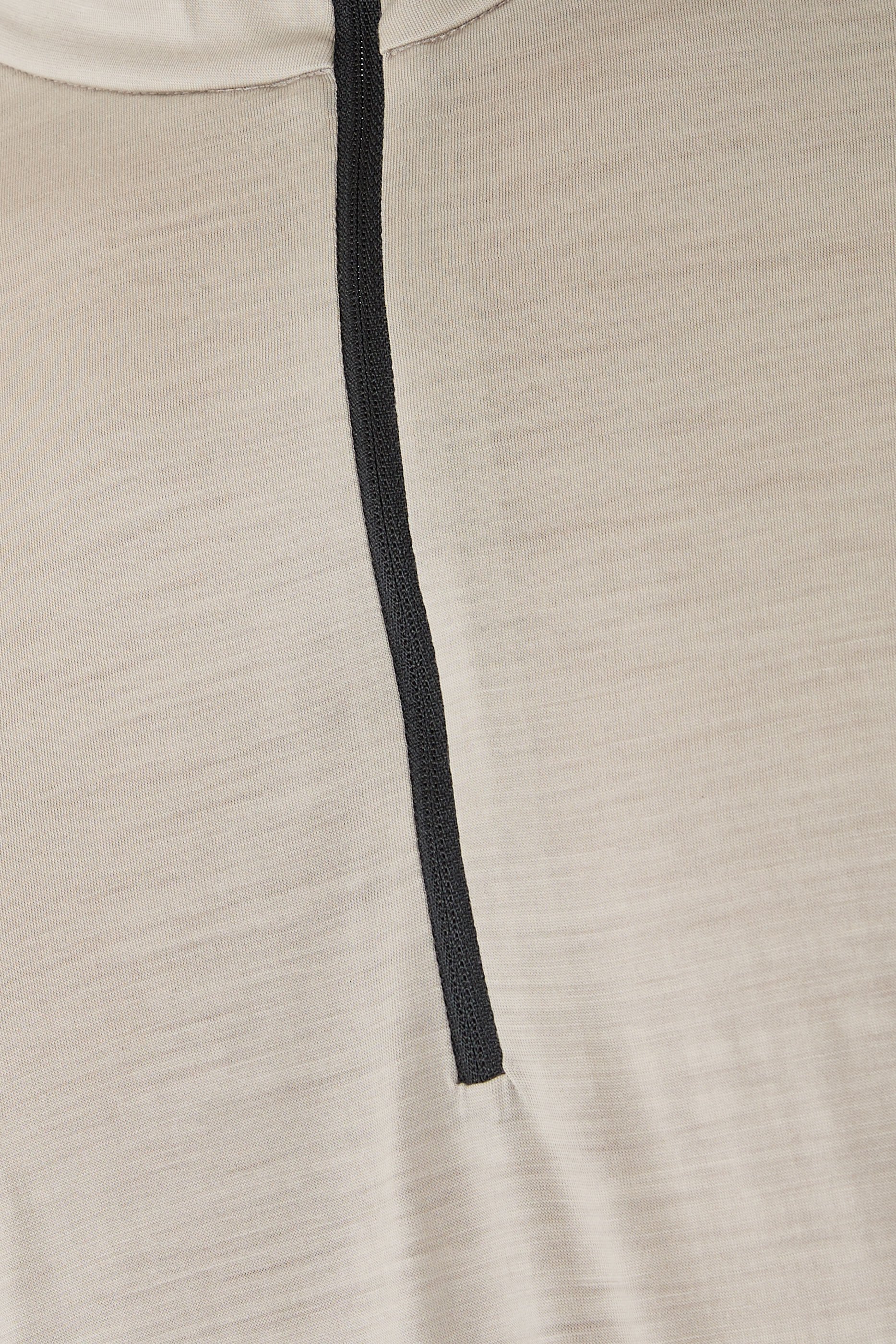 Half-Zip Long Sleeves T-Shirt