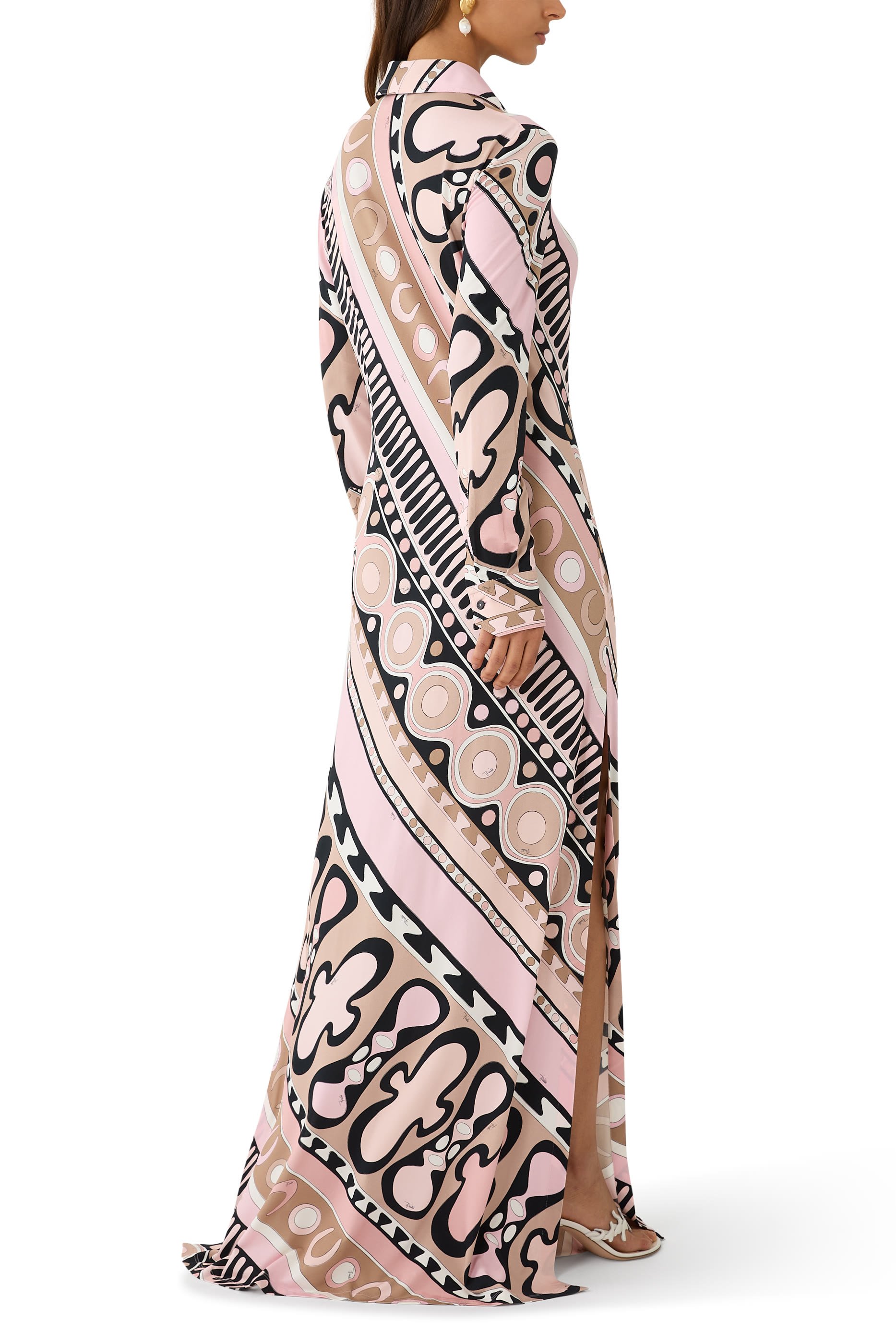 Soleil Print Chemisier Dress