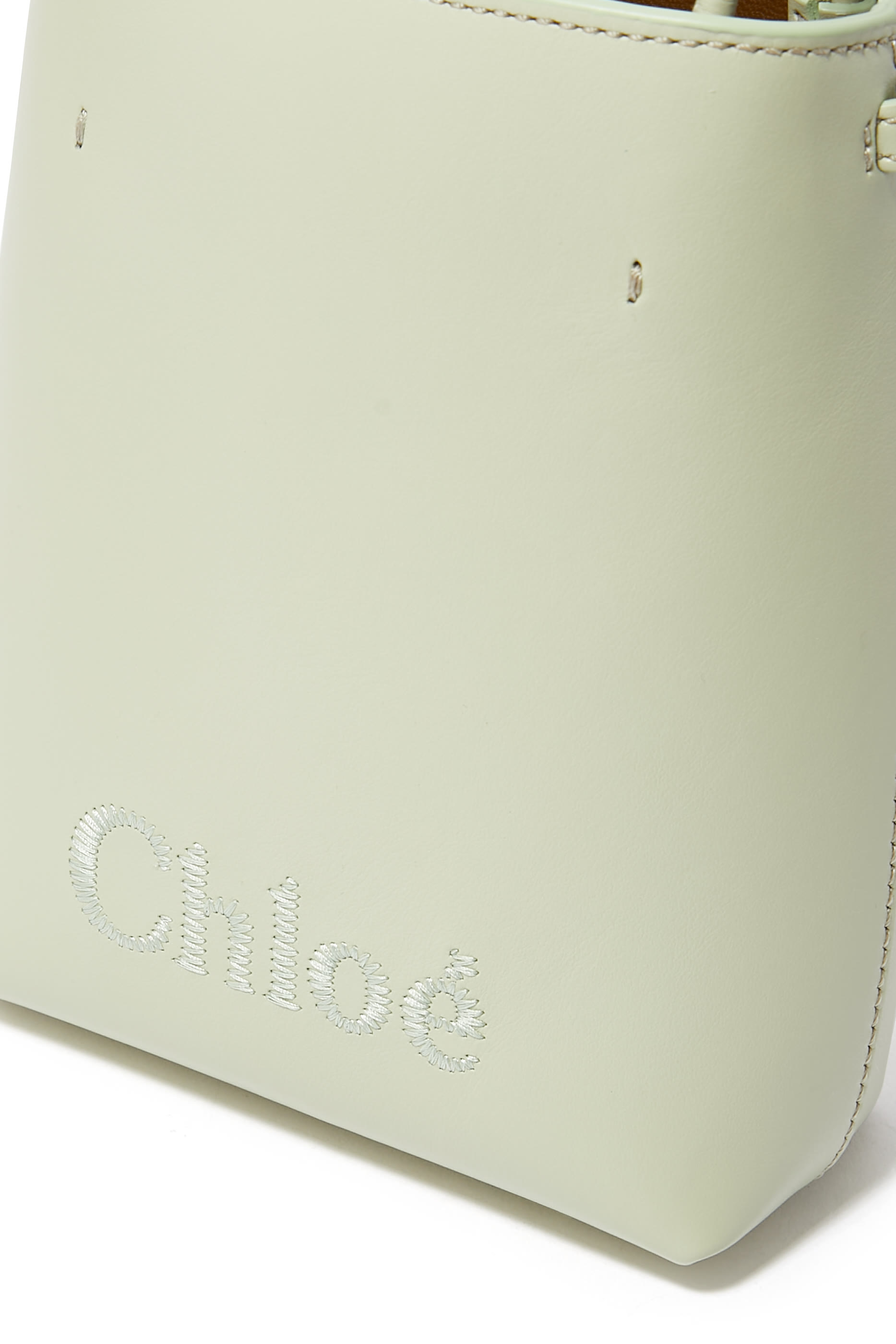 Micro Sense Leather Tote Bag