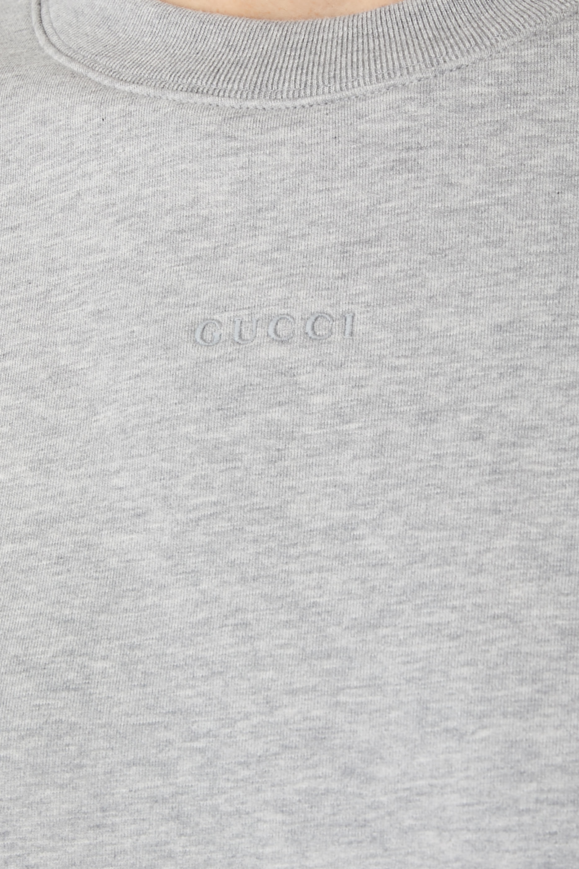 Embroidered Striped Trim Sweatshirt