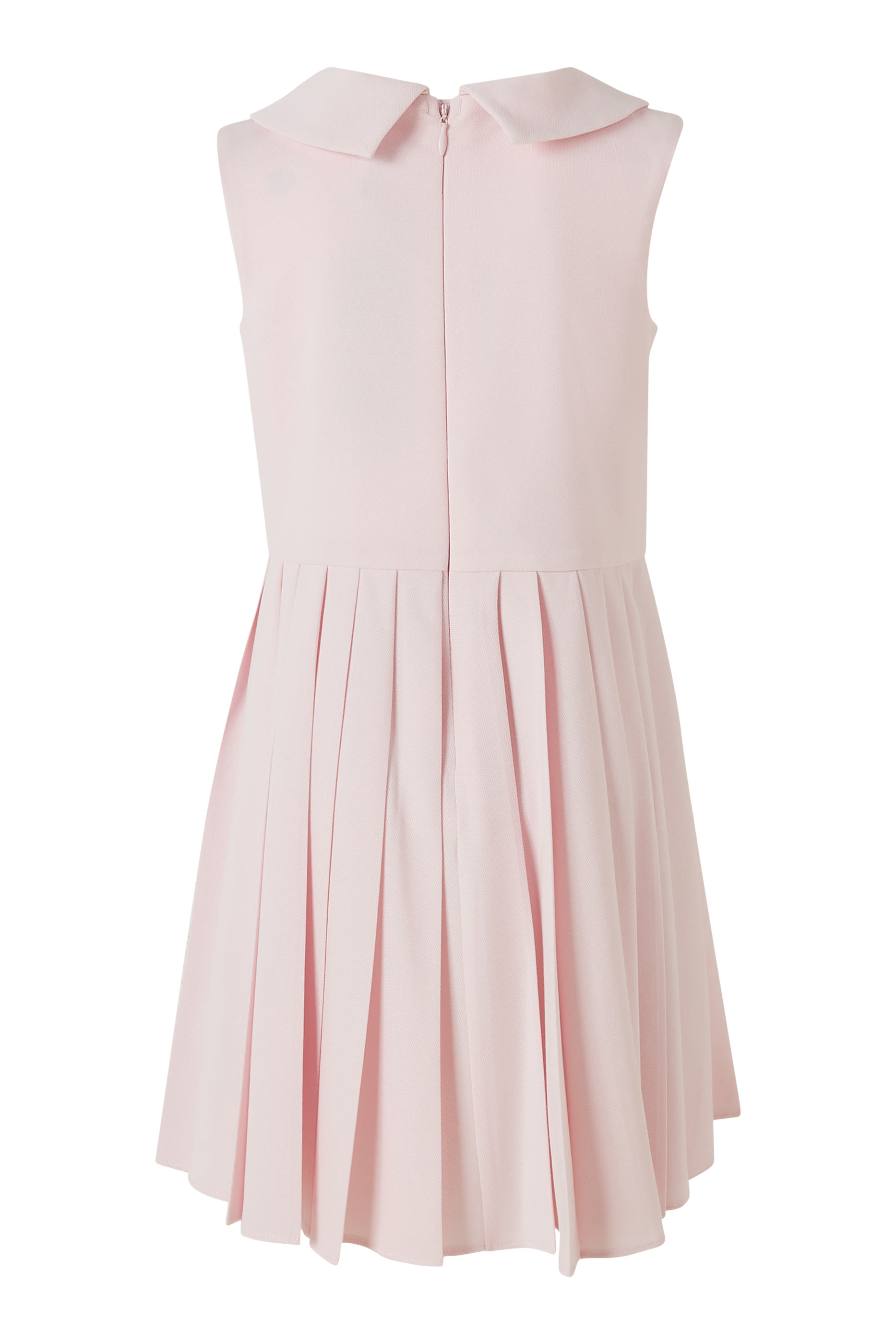 Kids Micro Embroidered Logo Dress