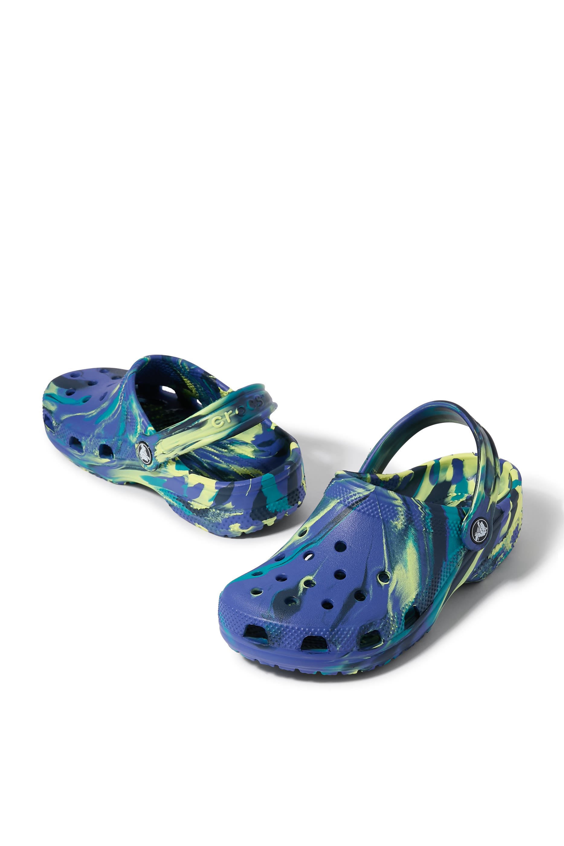 Kids Classic Marbled Clog