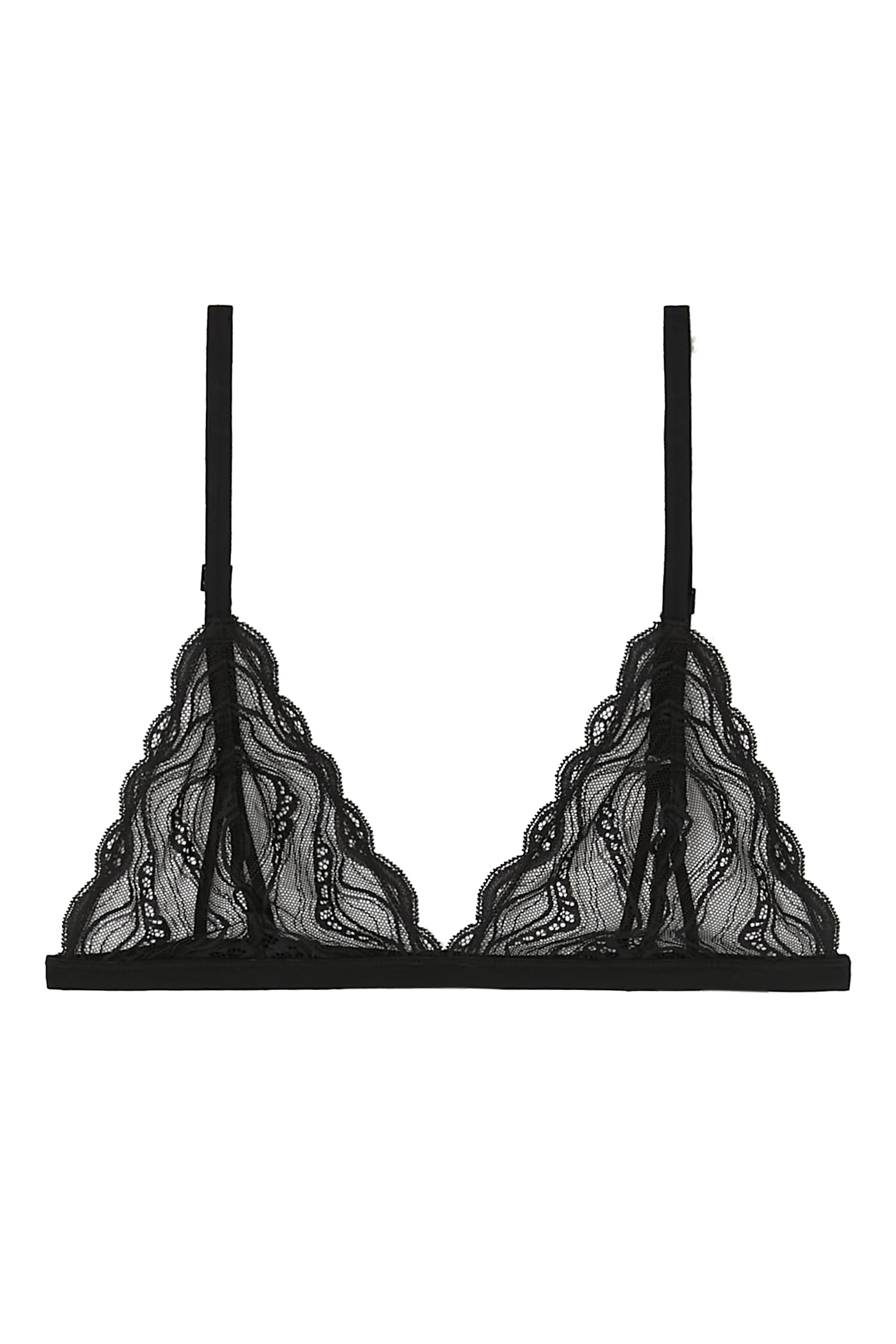 Lace Unlined Triangle Bra