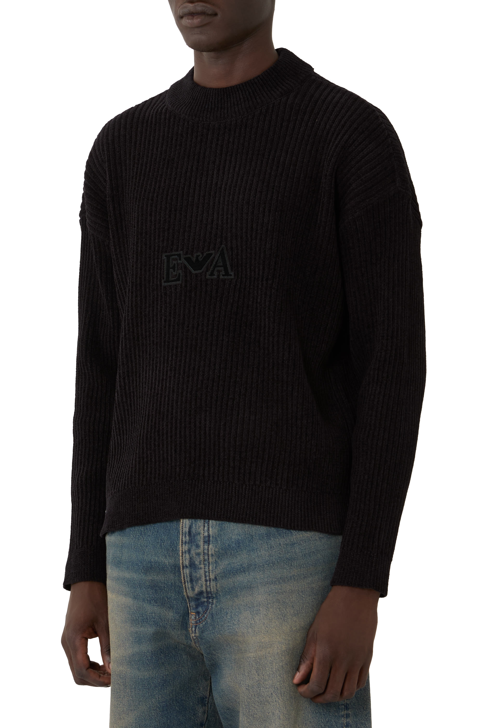 Ribbed Chenille Sweater