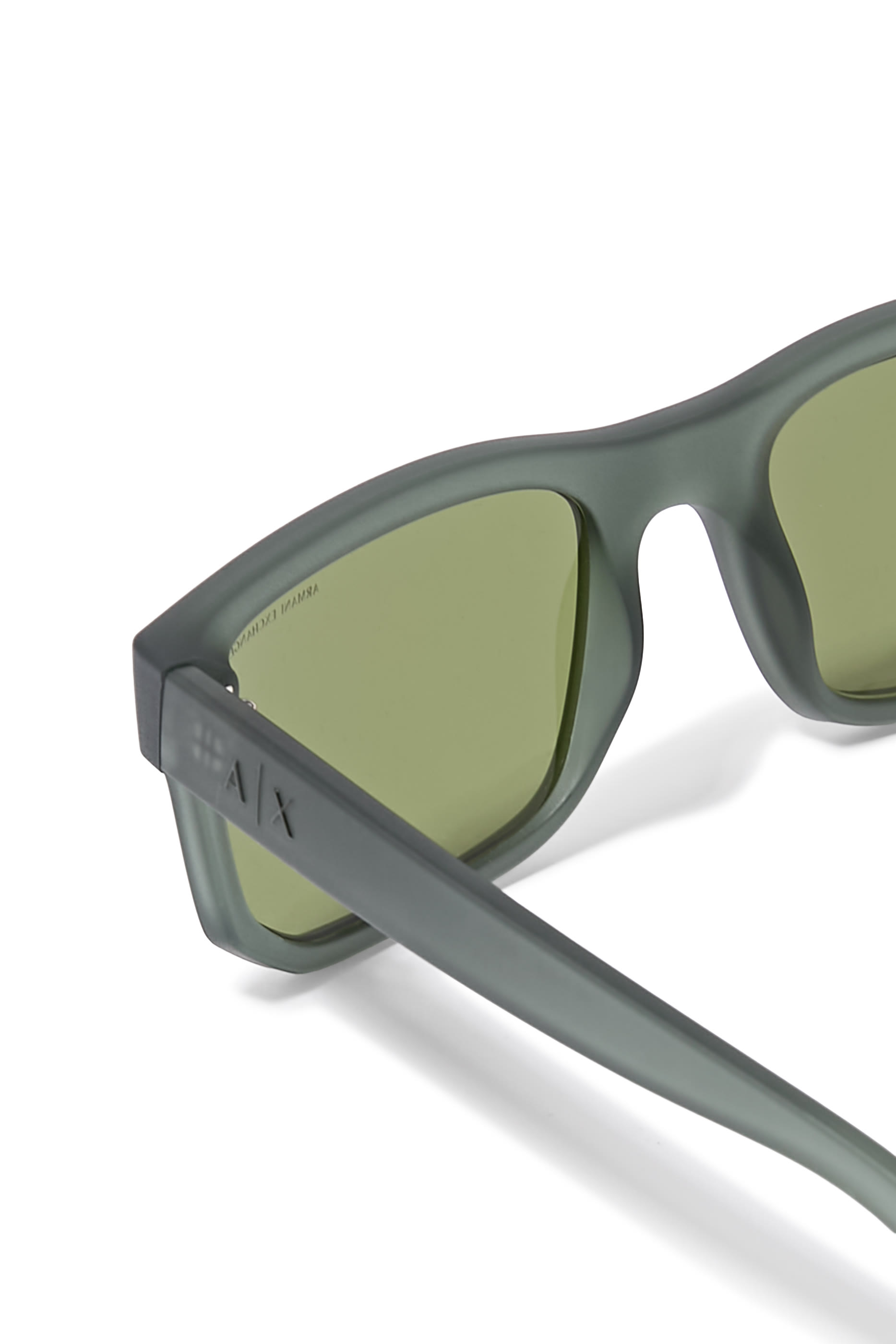 Offset Logo D-Frame Sunglasses