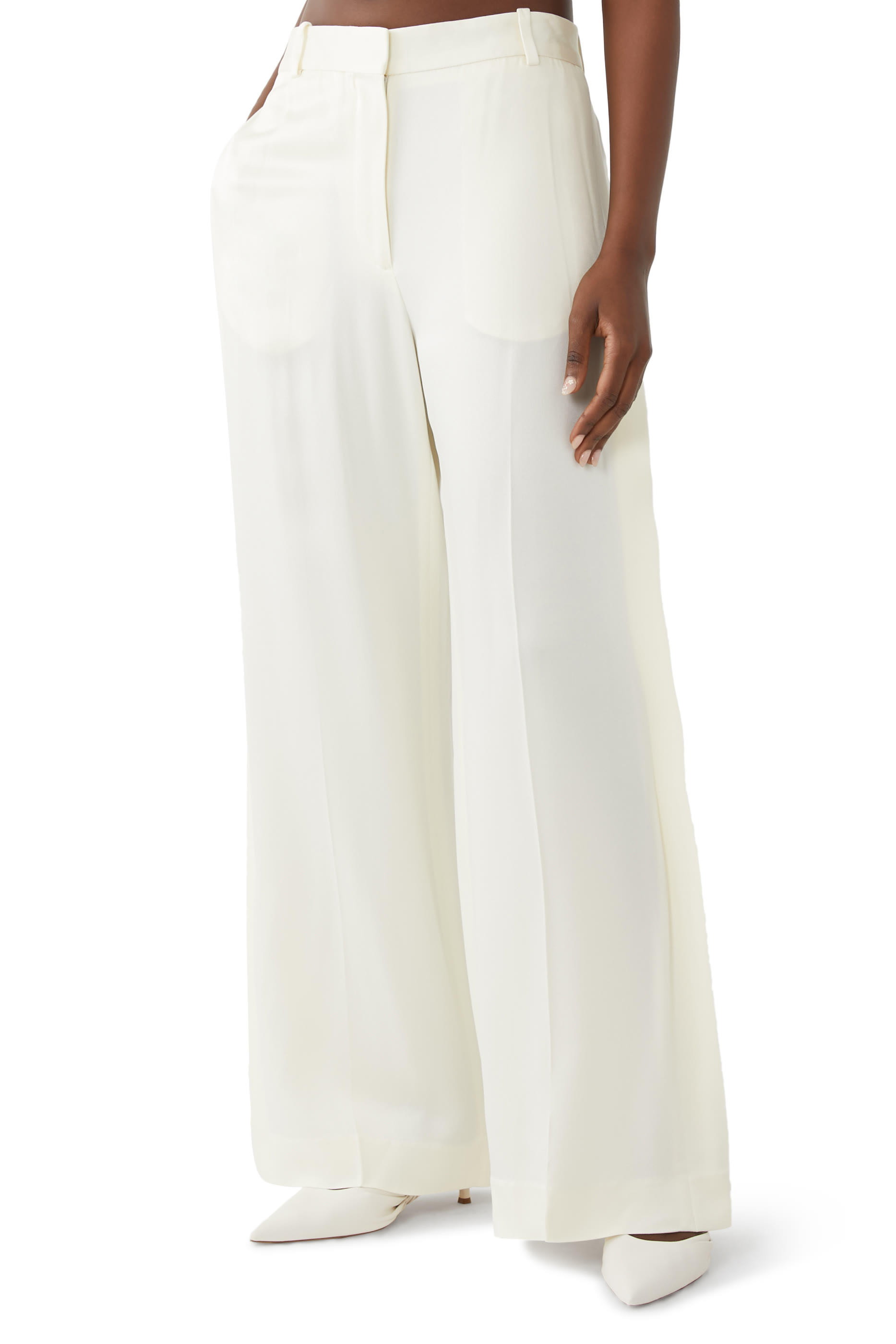 Cuff-Slit Trousers