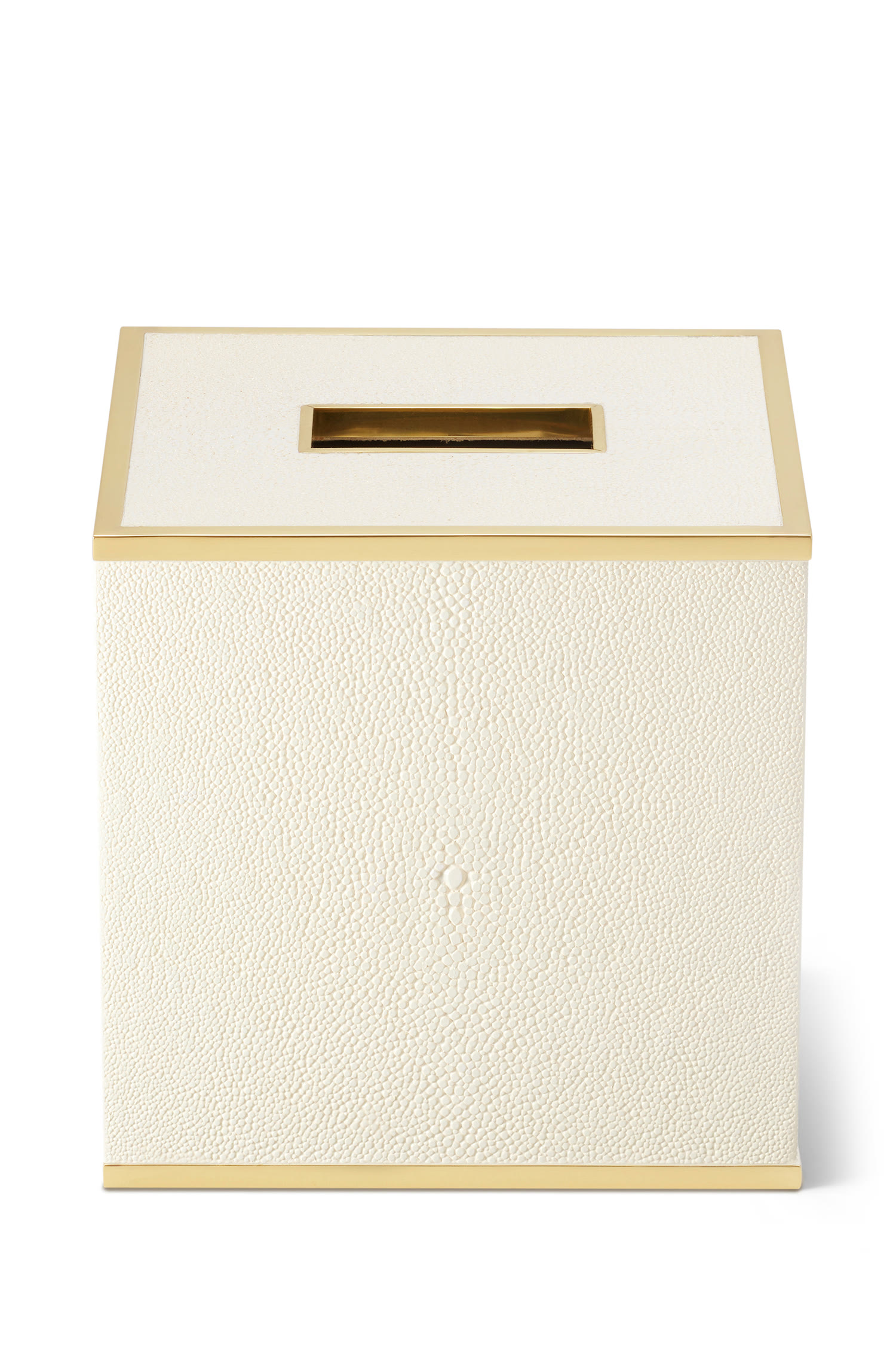 Classic Shagreen Tissue Box Cover