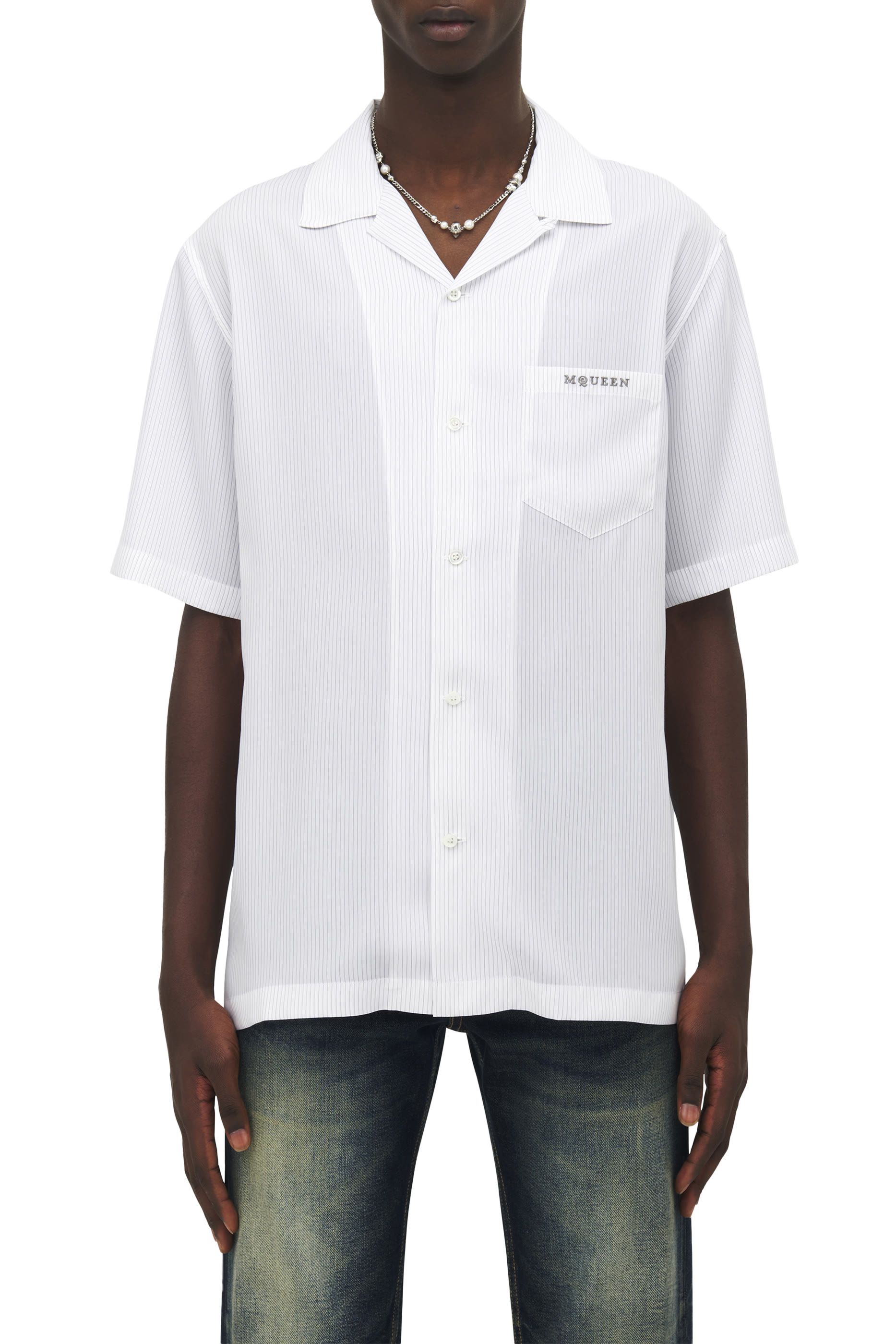 Striped Hawaiian Shirt