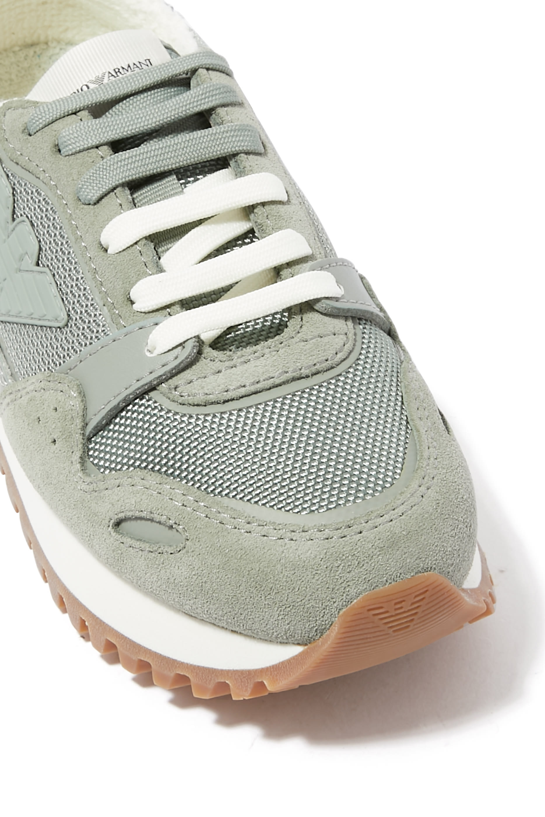 Kids Suede Leather Sneakers