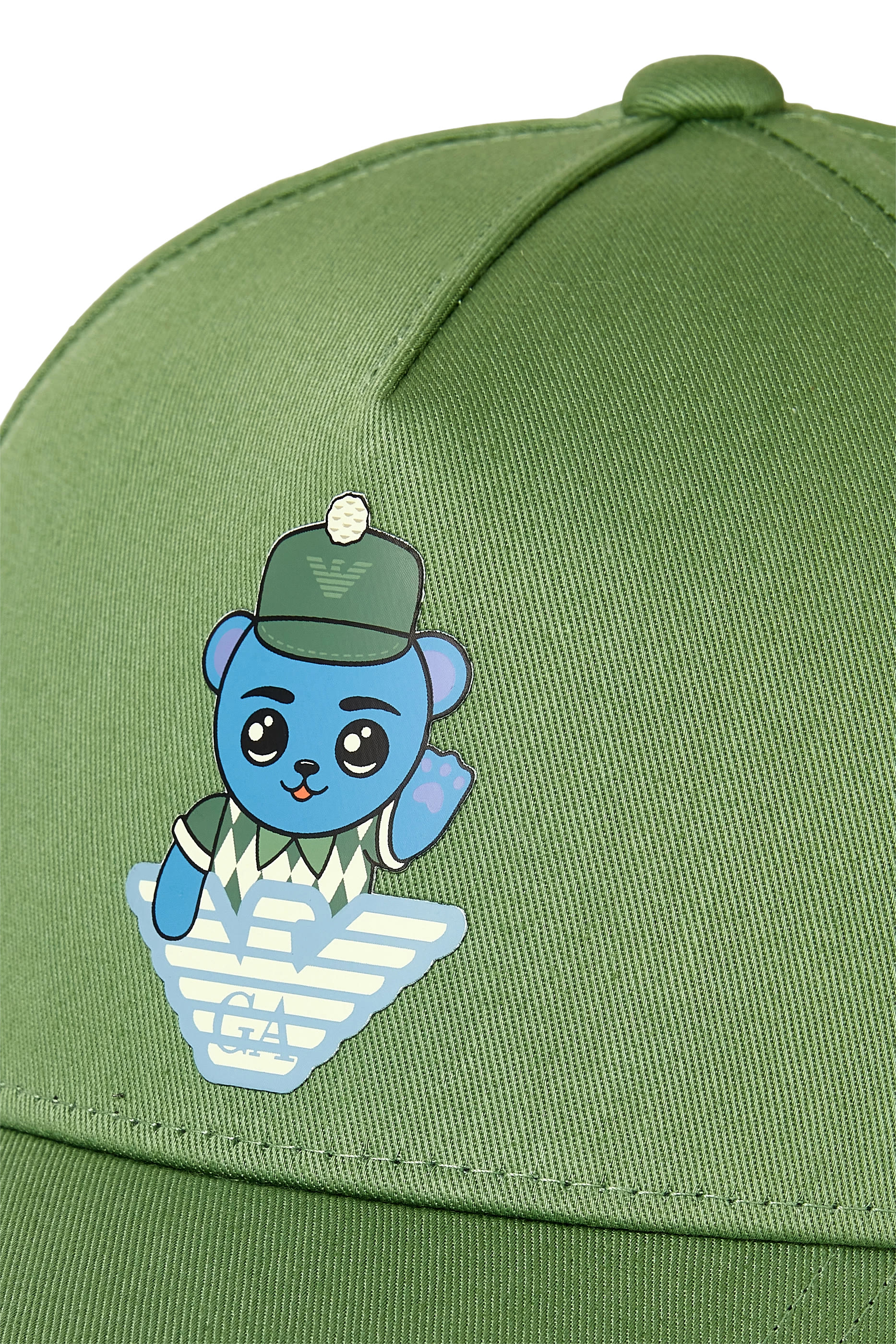 Kids Eagle Logo Patch Basketball Cap