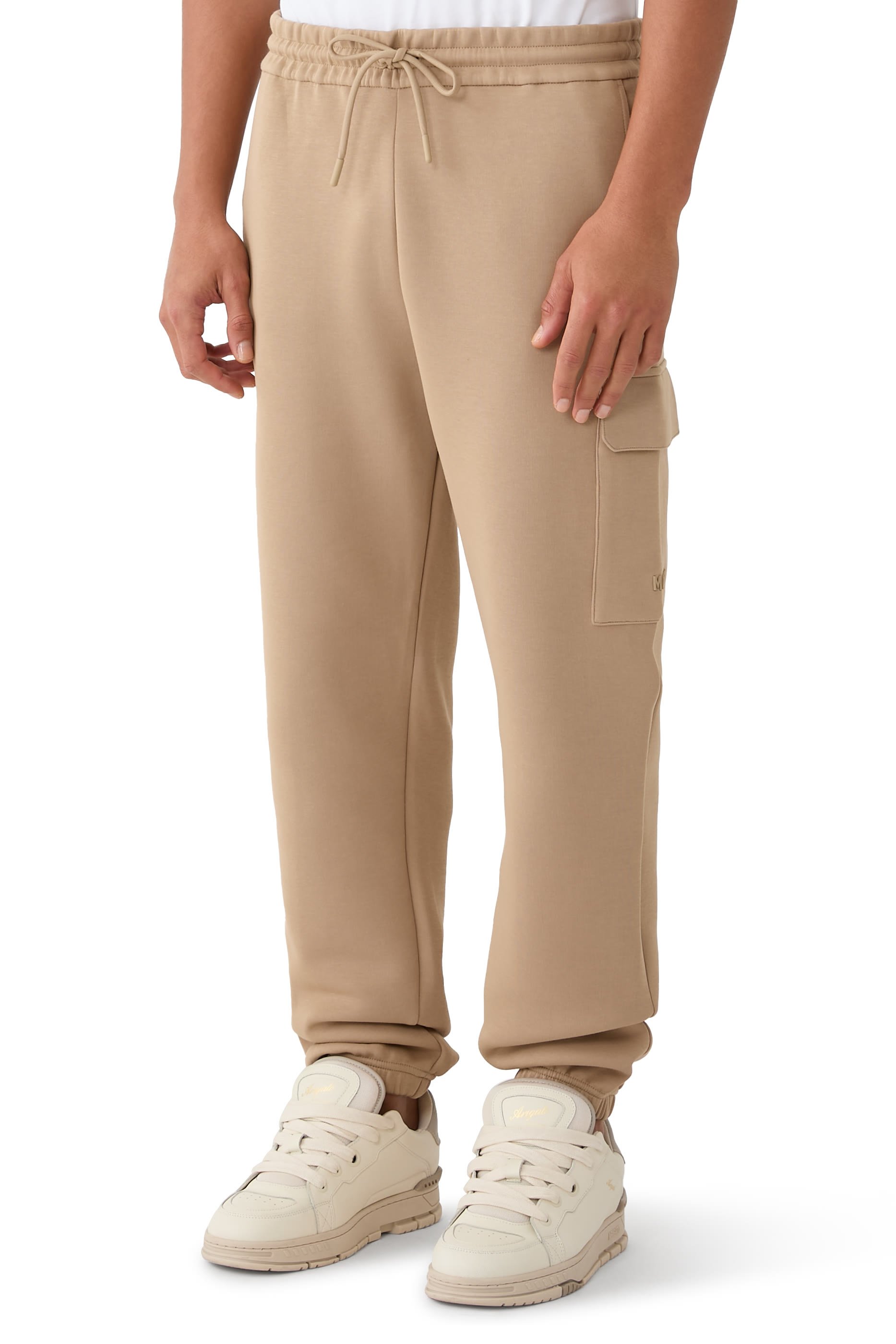 Marvin-R Double Face Jersey Cargo Sweatpants