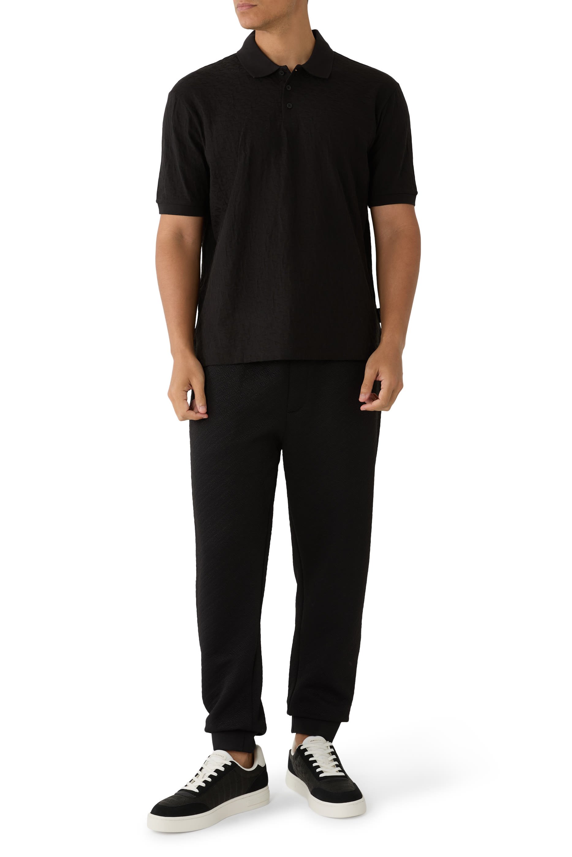 Jacquard Polo Cotton Shirt