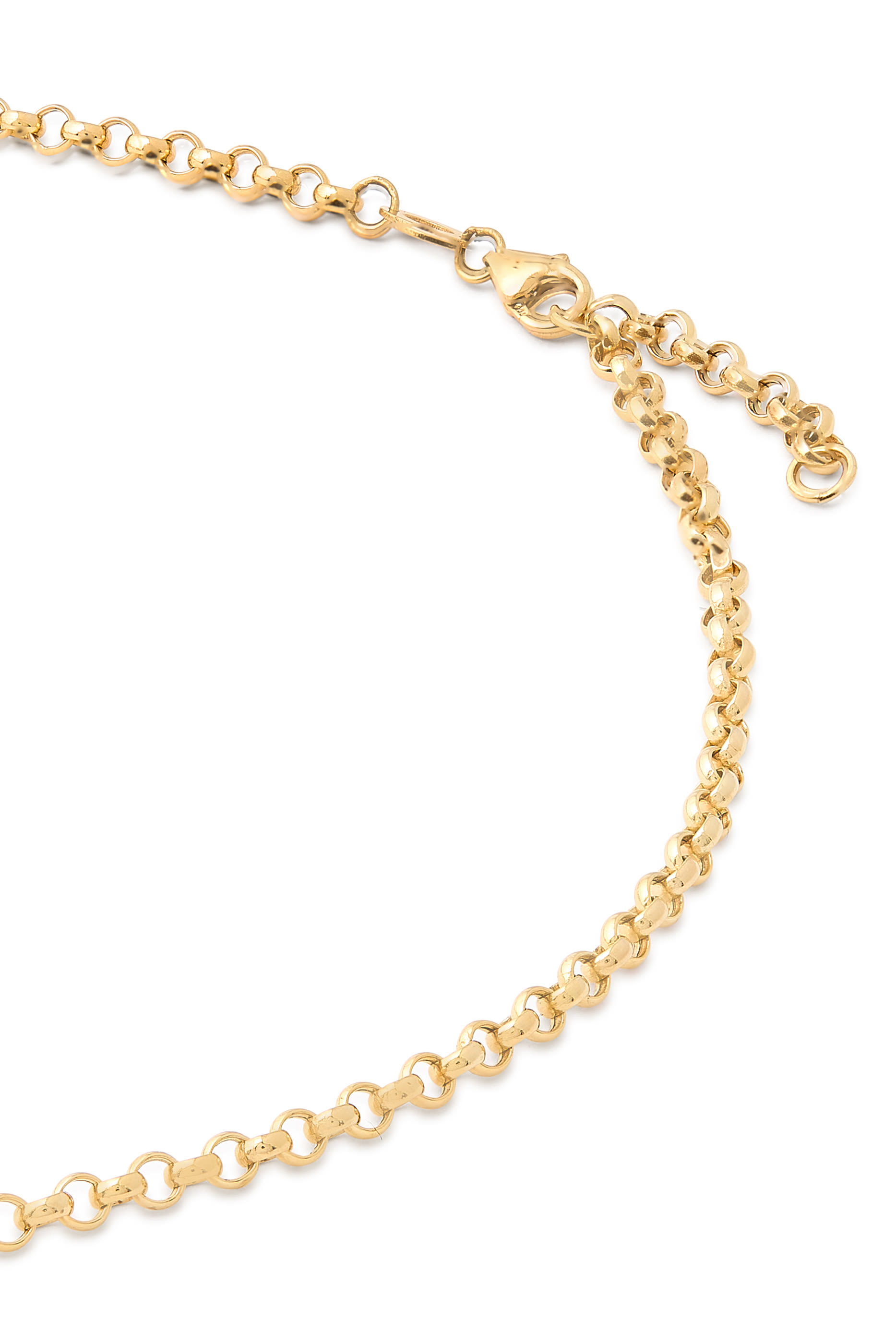 Drop Necklace, 18K Yellow Gold & Diamonds