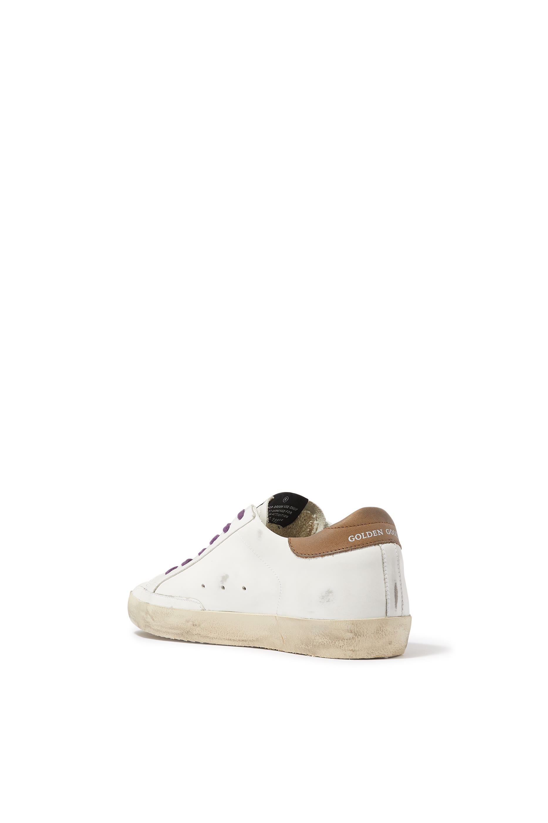 Super-Star Sneakers with Zebra-Print Star