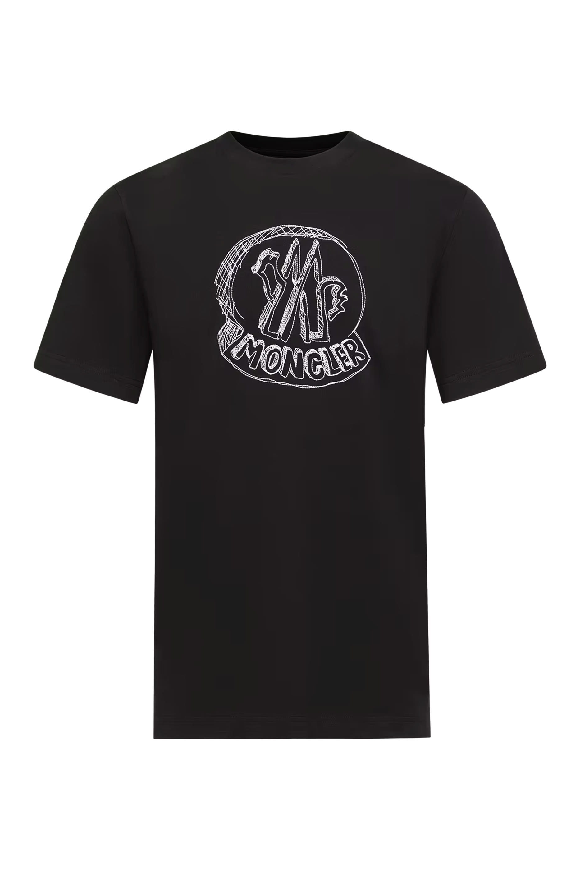 Sketch Embroidered Logo T-Shirt