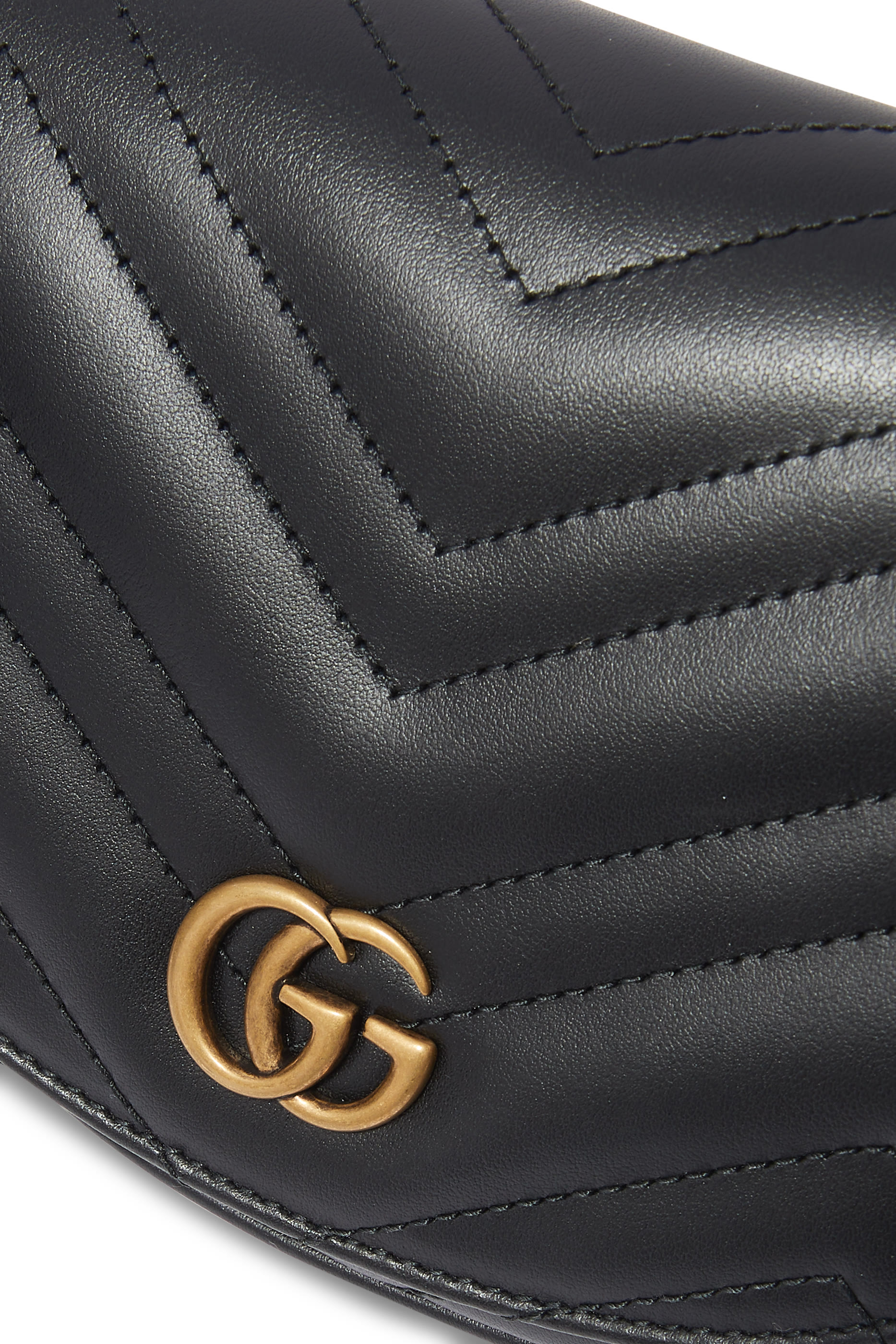 GG Marmont Matelass&eacute; Chain Mini Bag