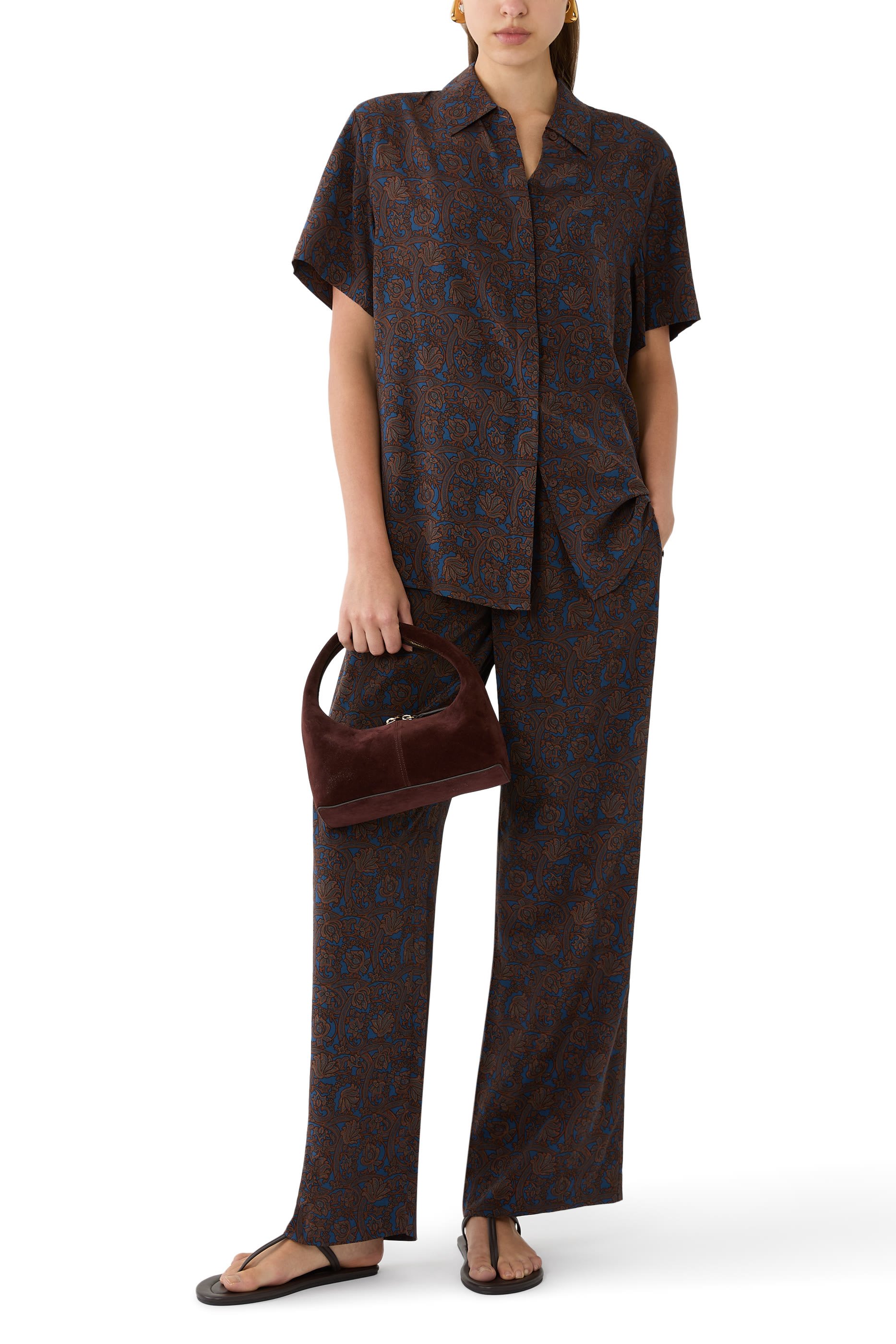 Oversized Short Sleeves Shirt