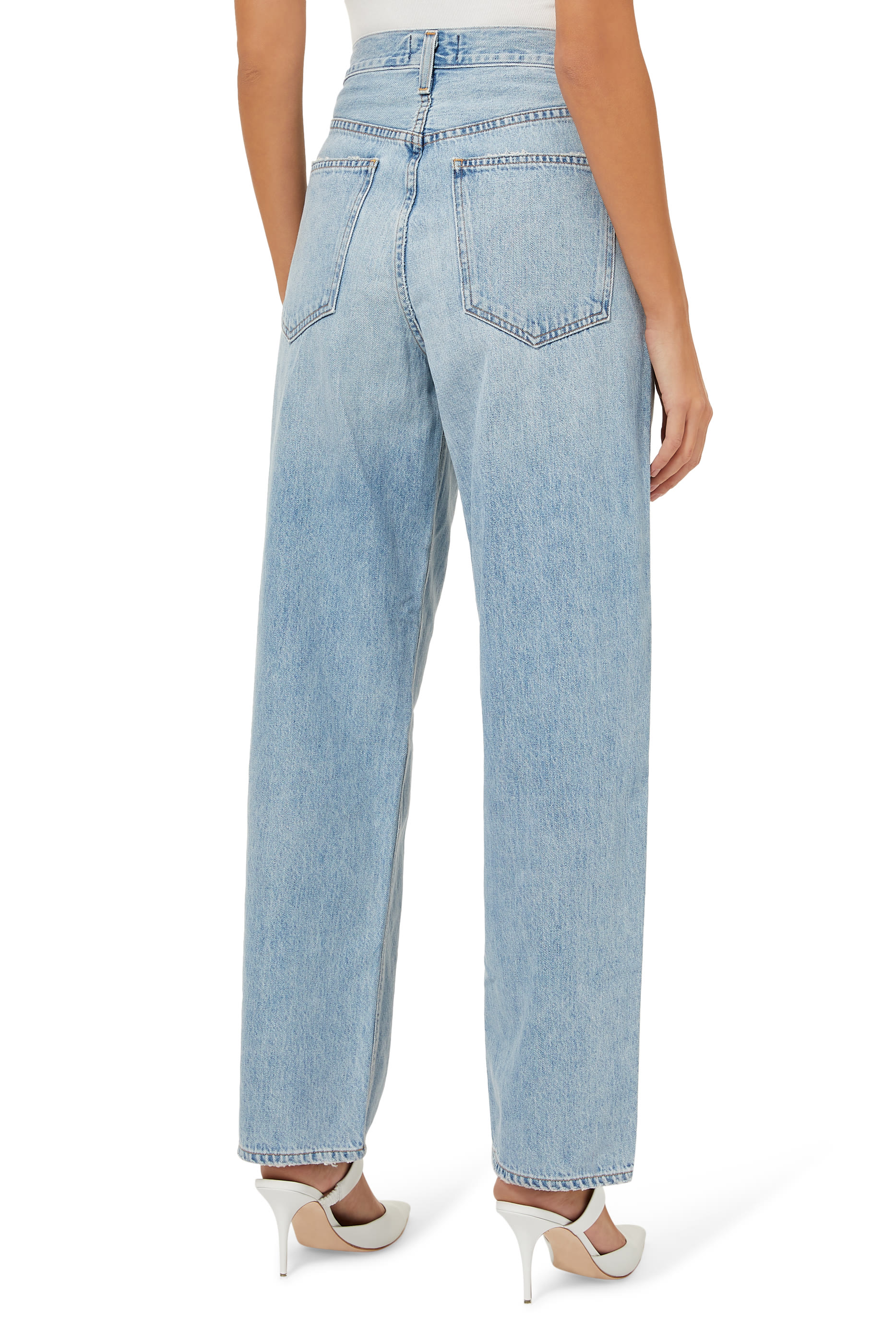 Criss Cross Upsized Jeans