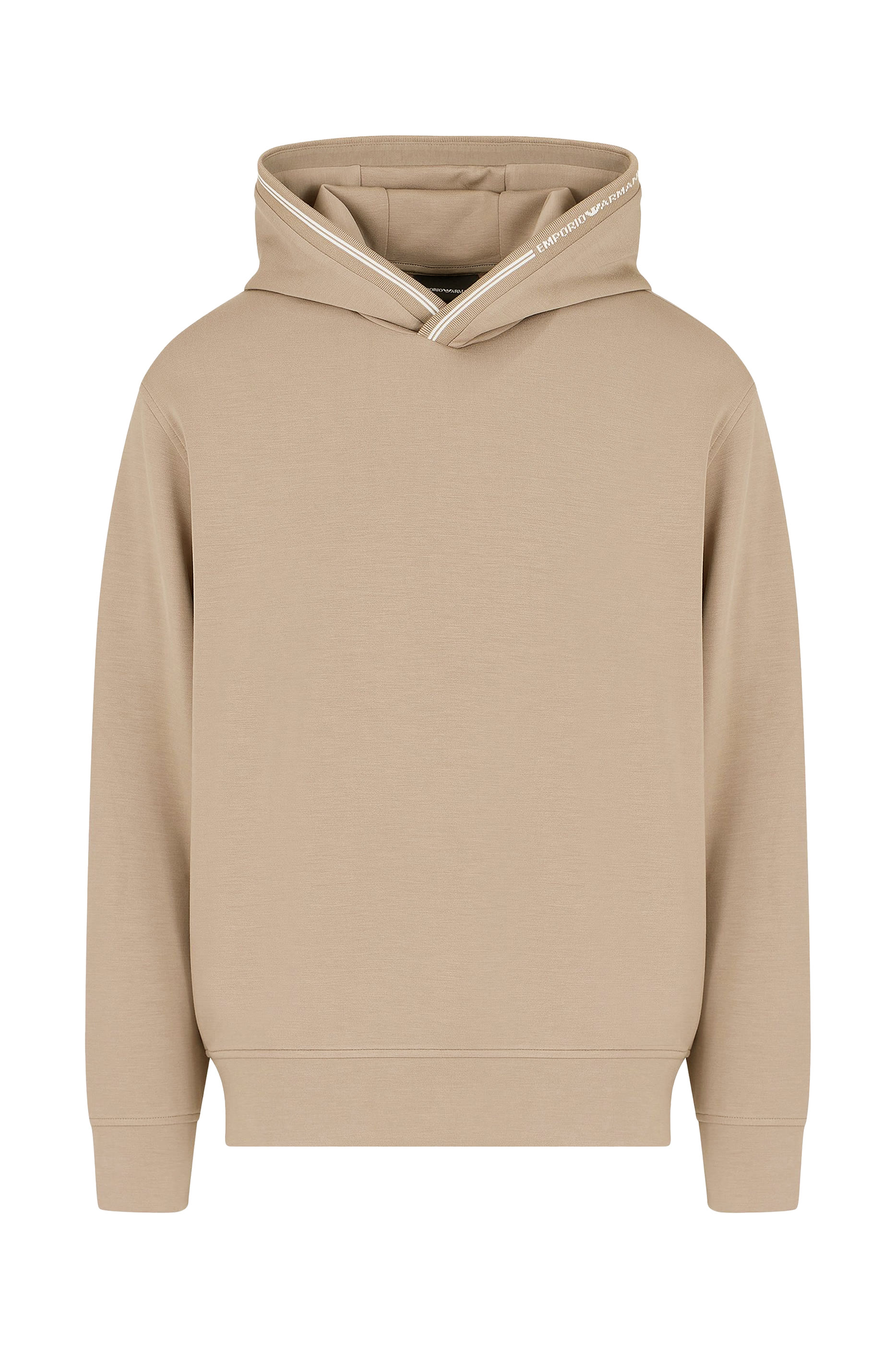Hooded Sweatshirt in Bonded Jersey
