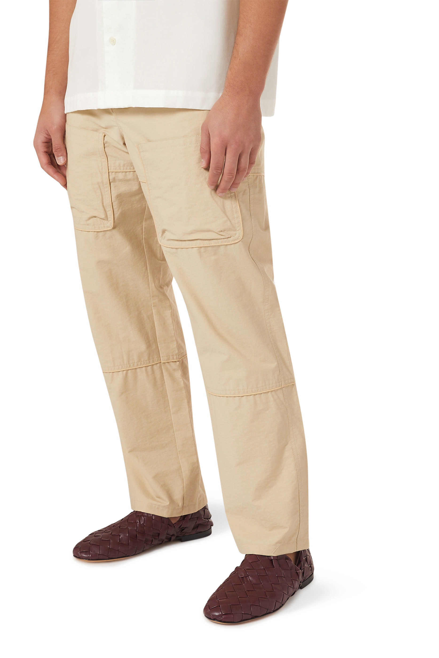 Intrecciato Leather Loafers