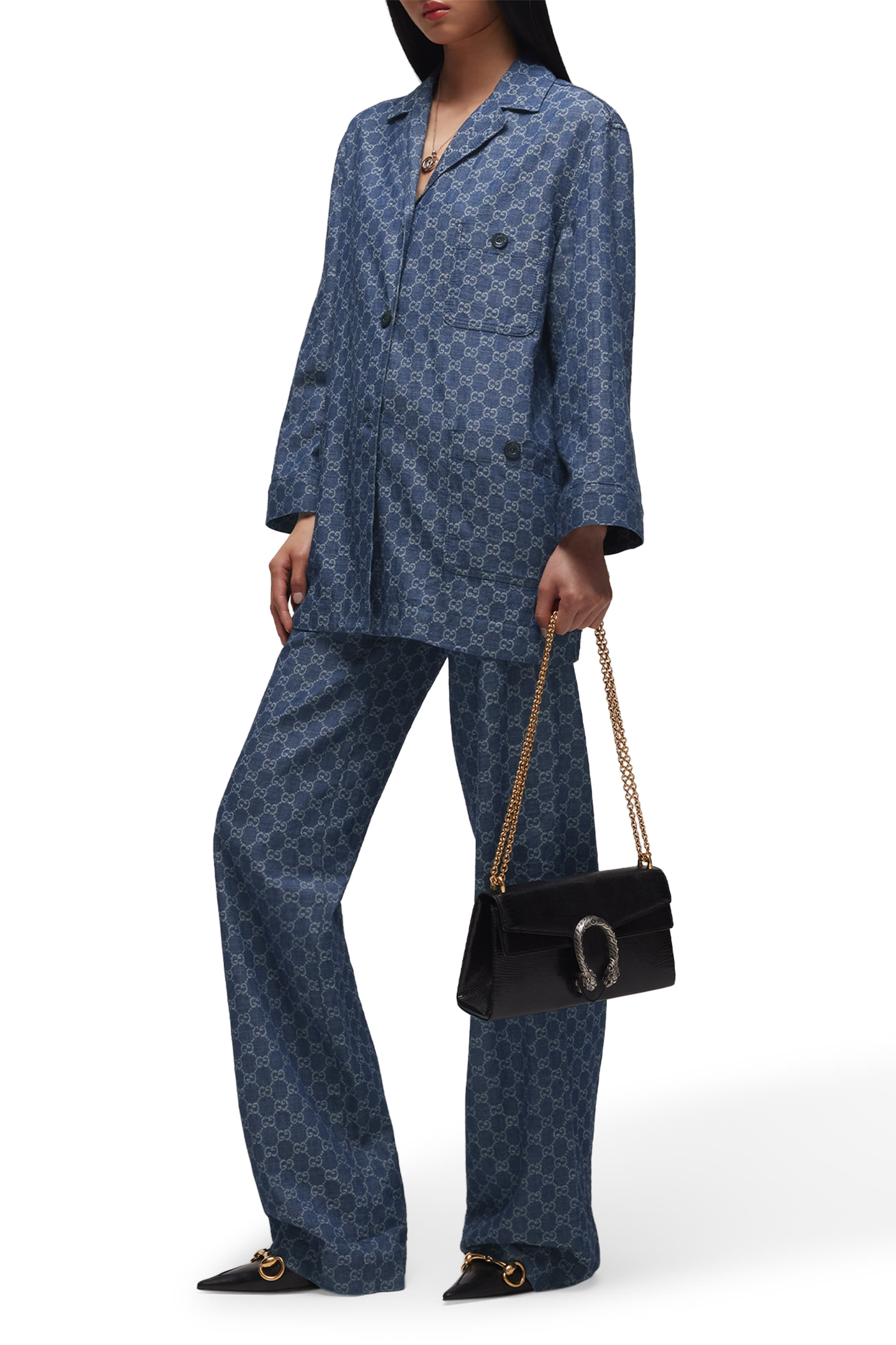 GG Jacquard Pants