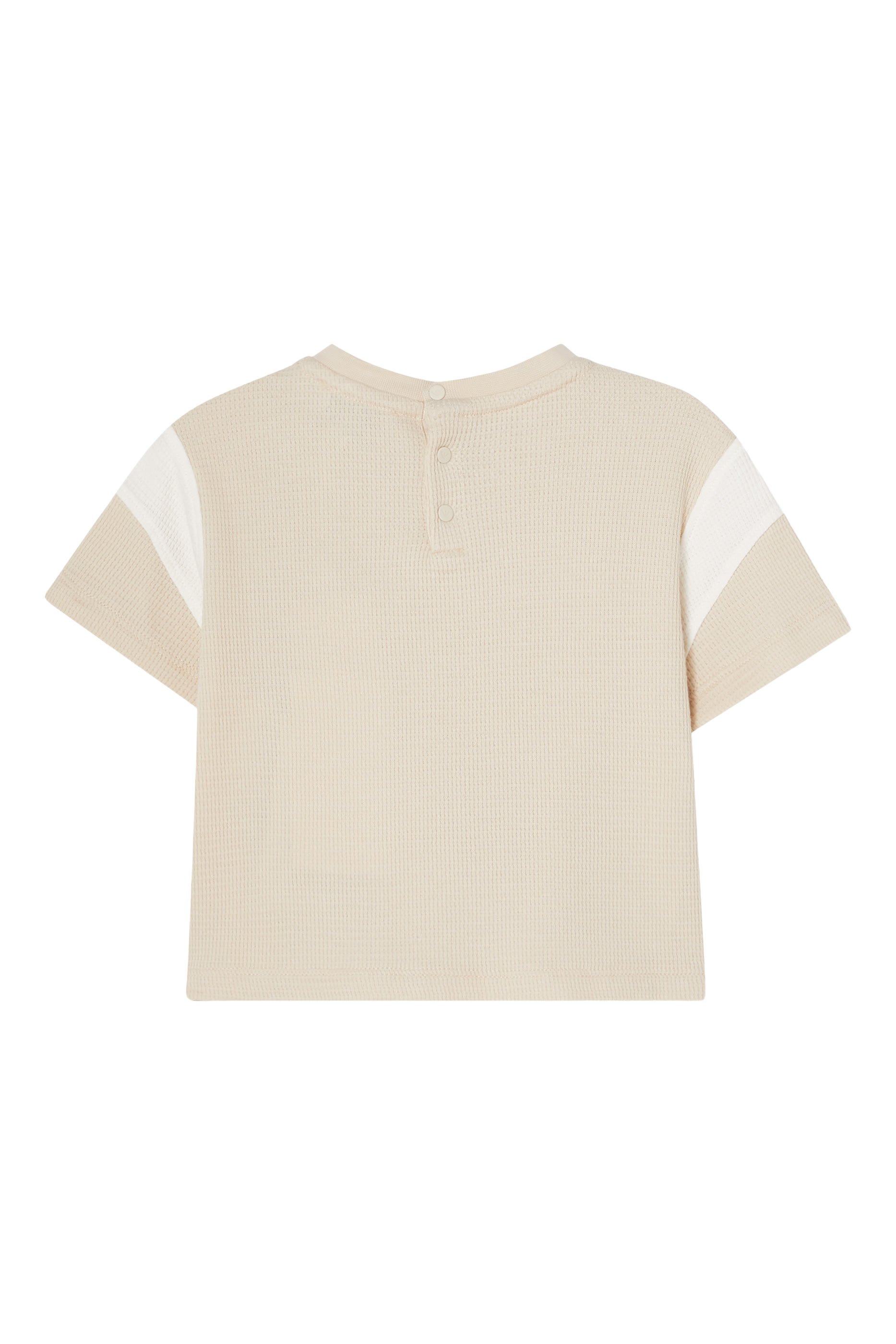 Kids Embroidered Logo T-Shirt