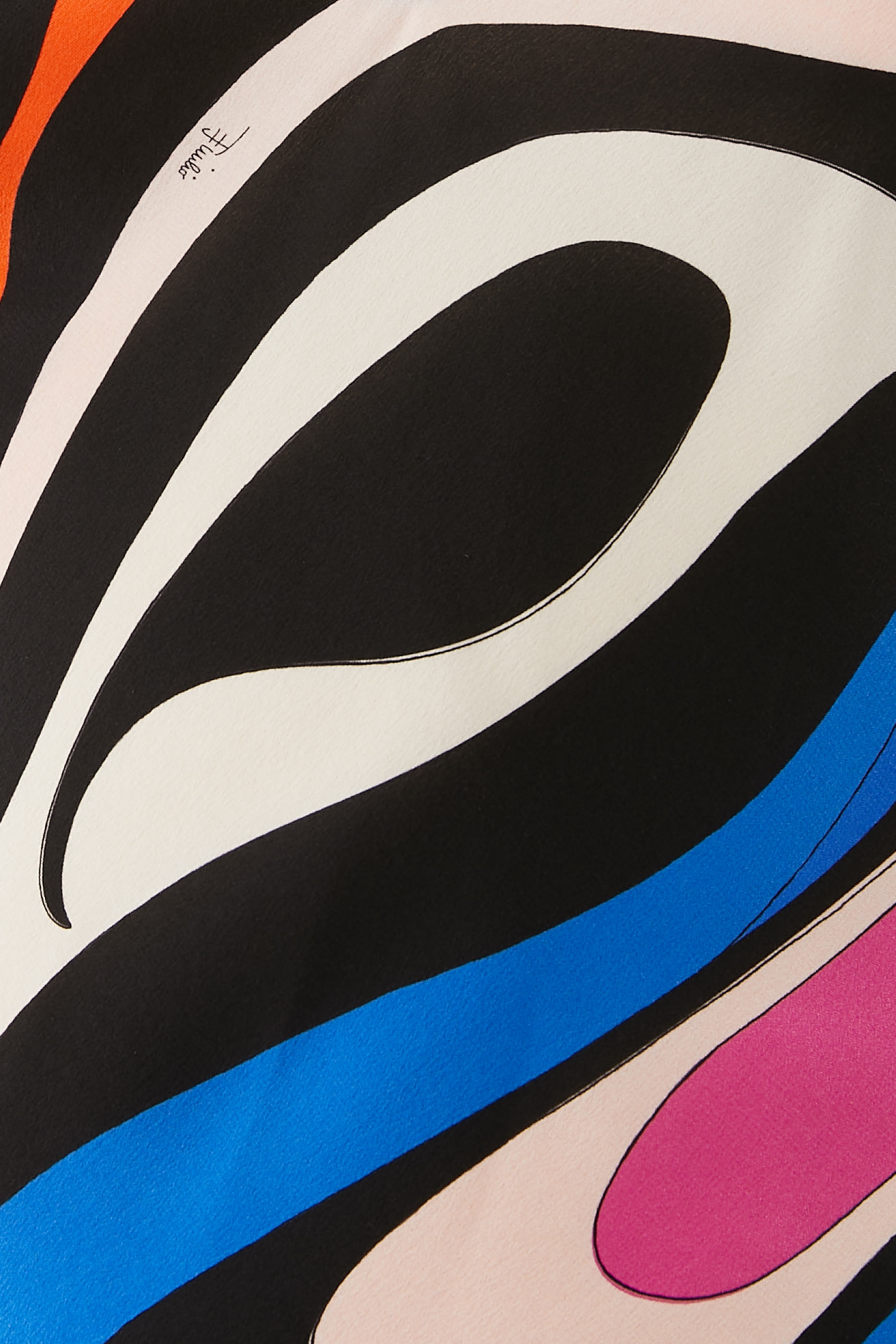 Marmo-Print Silk Camisole