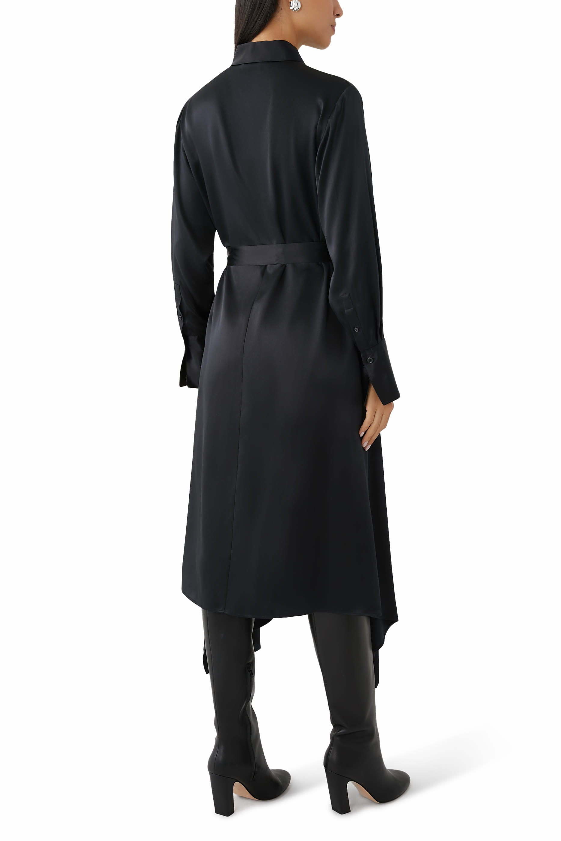 Cyprien Silk Satin Dress