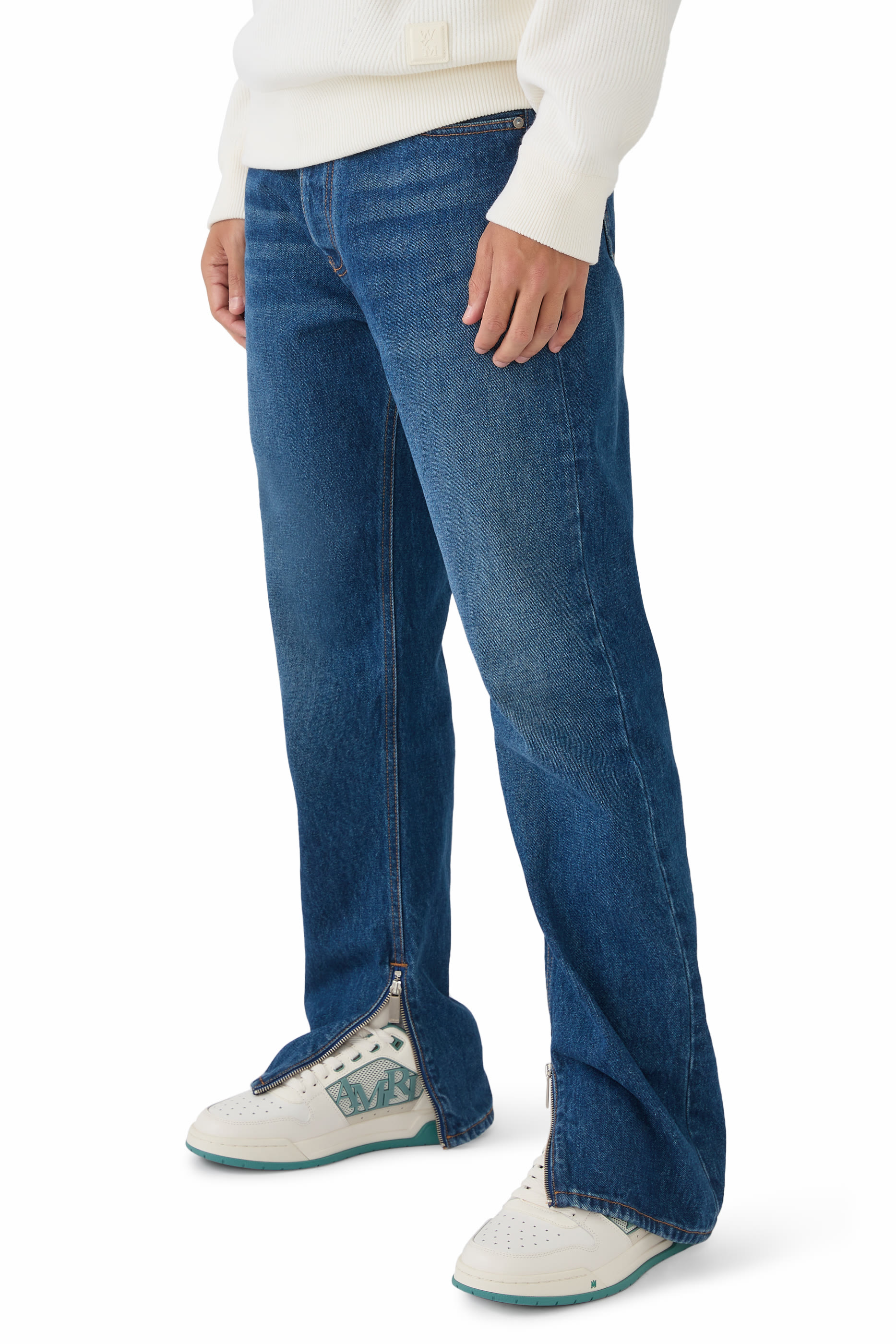 MA Quad Debossed Classic Low Sneakers