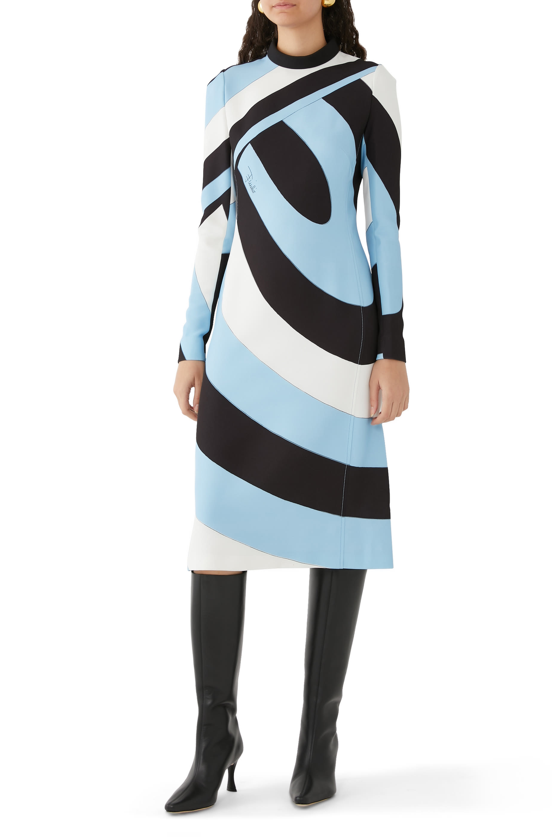 Iride Crepe Couture Dress