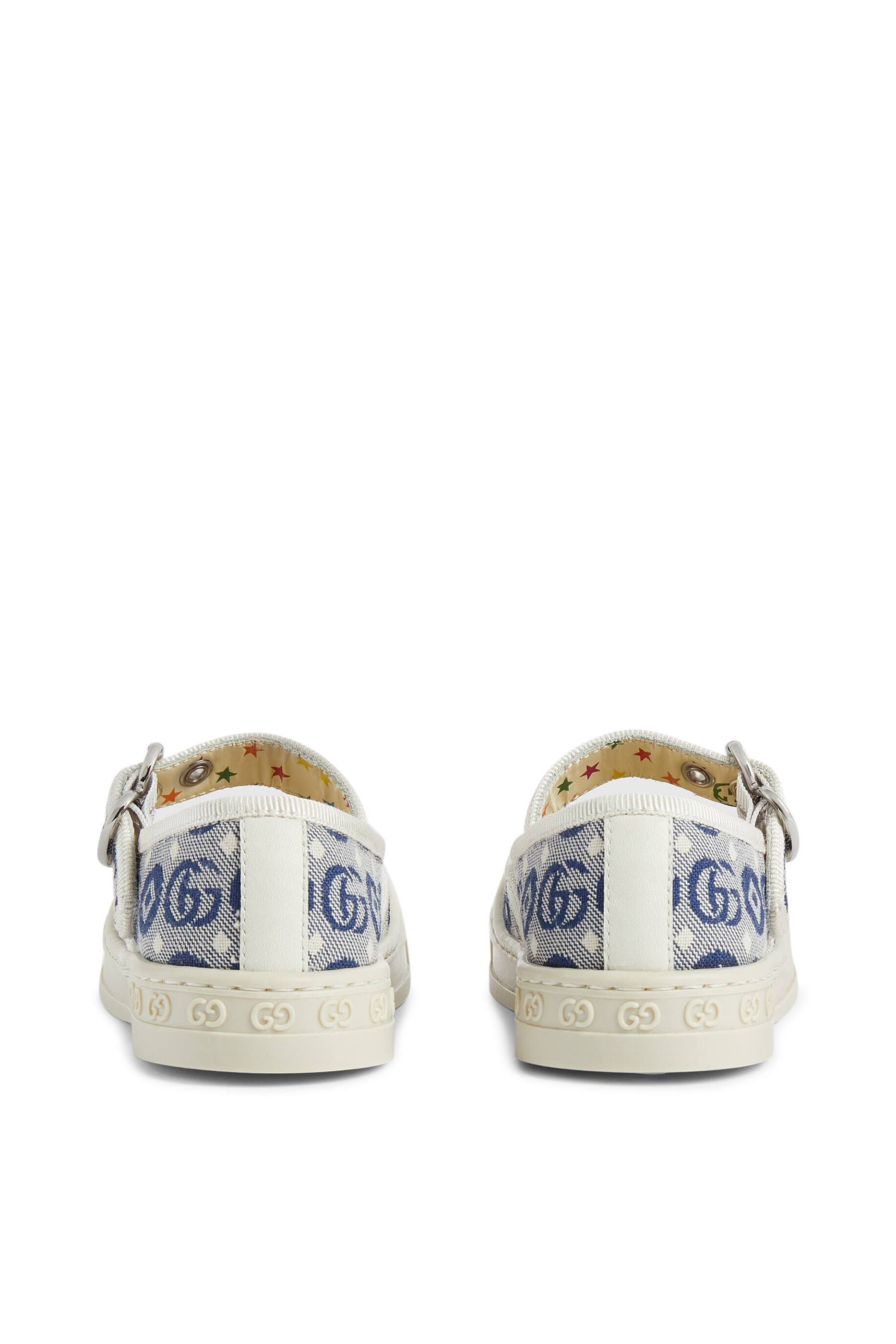 Kids Toddler Double G Canvas Ballet Flats