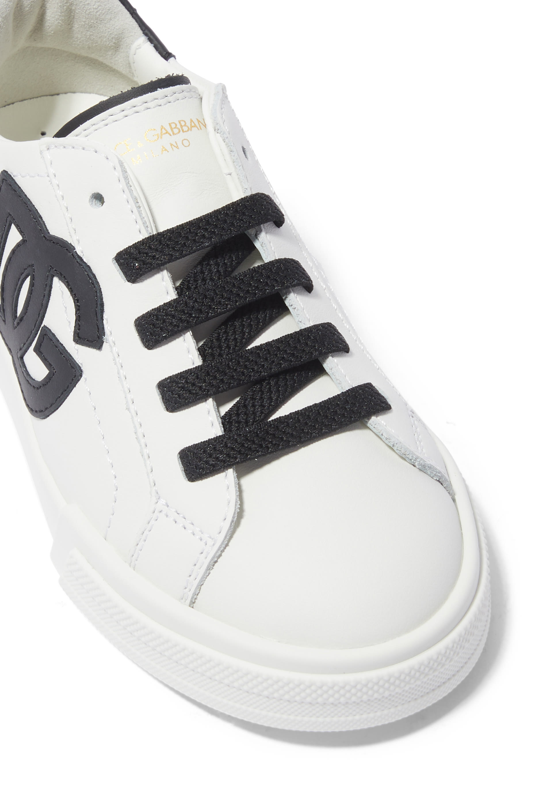 Kids Portofino Vintage Calfskin Sneakers
