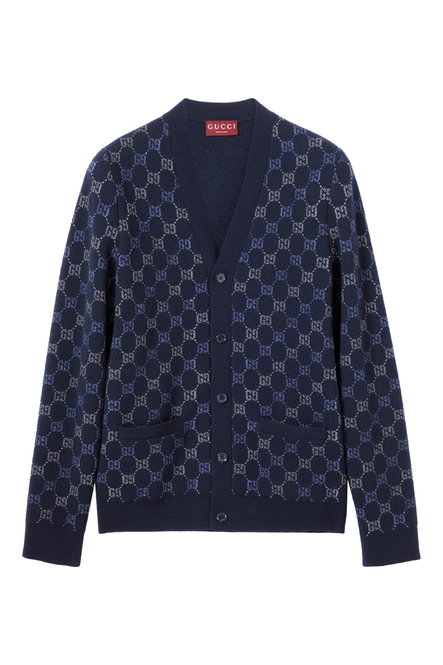 GG Double Wool Knit Sweater