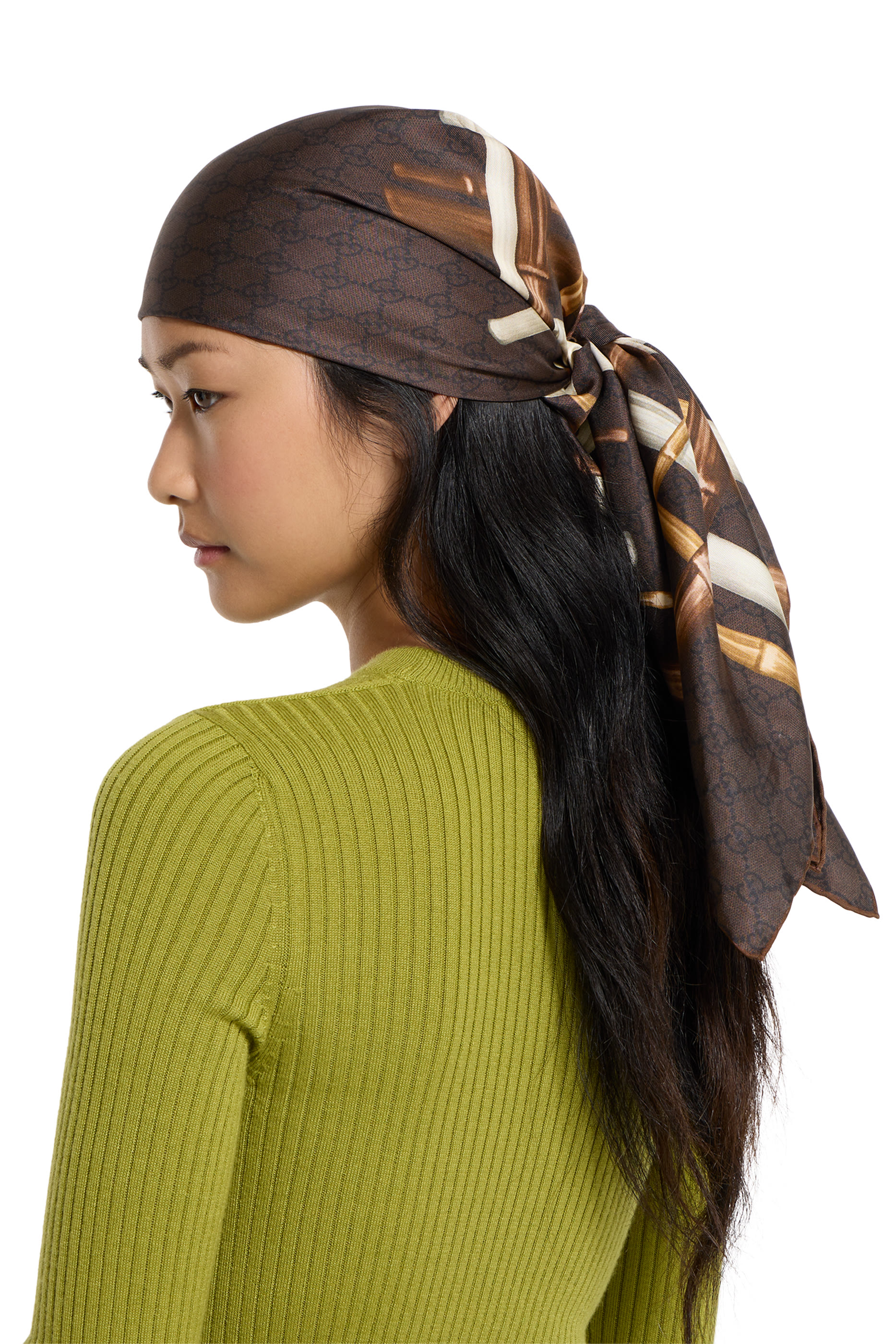 Printed Silk Twill Carré