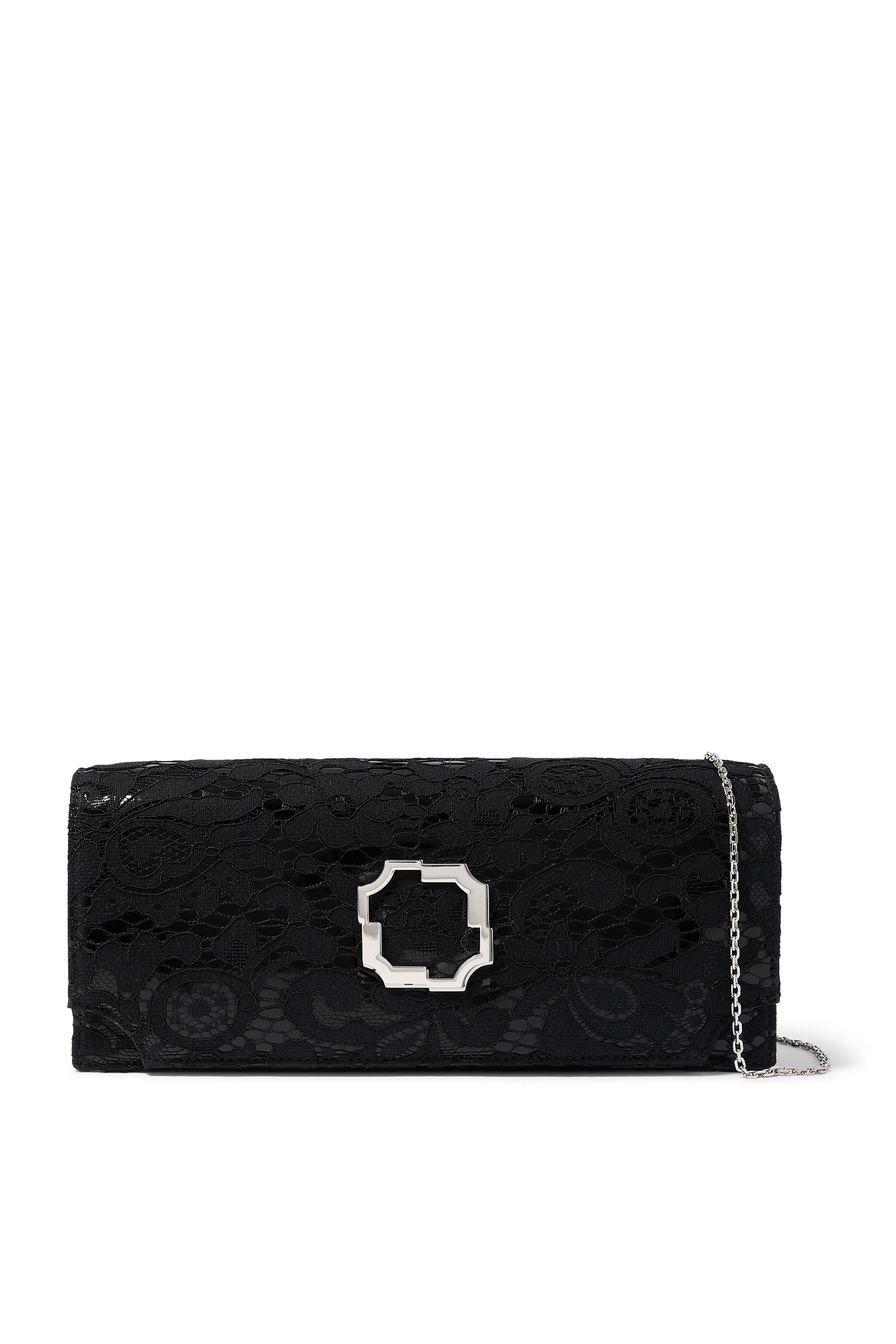 Vivien Satin Clutch Bag