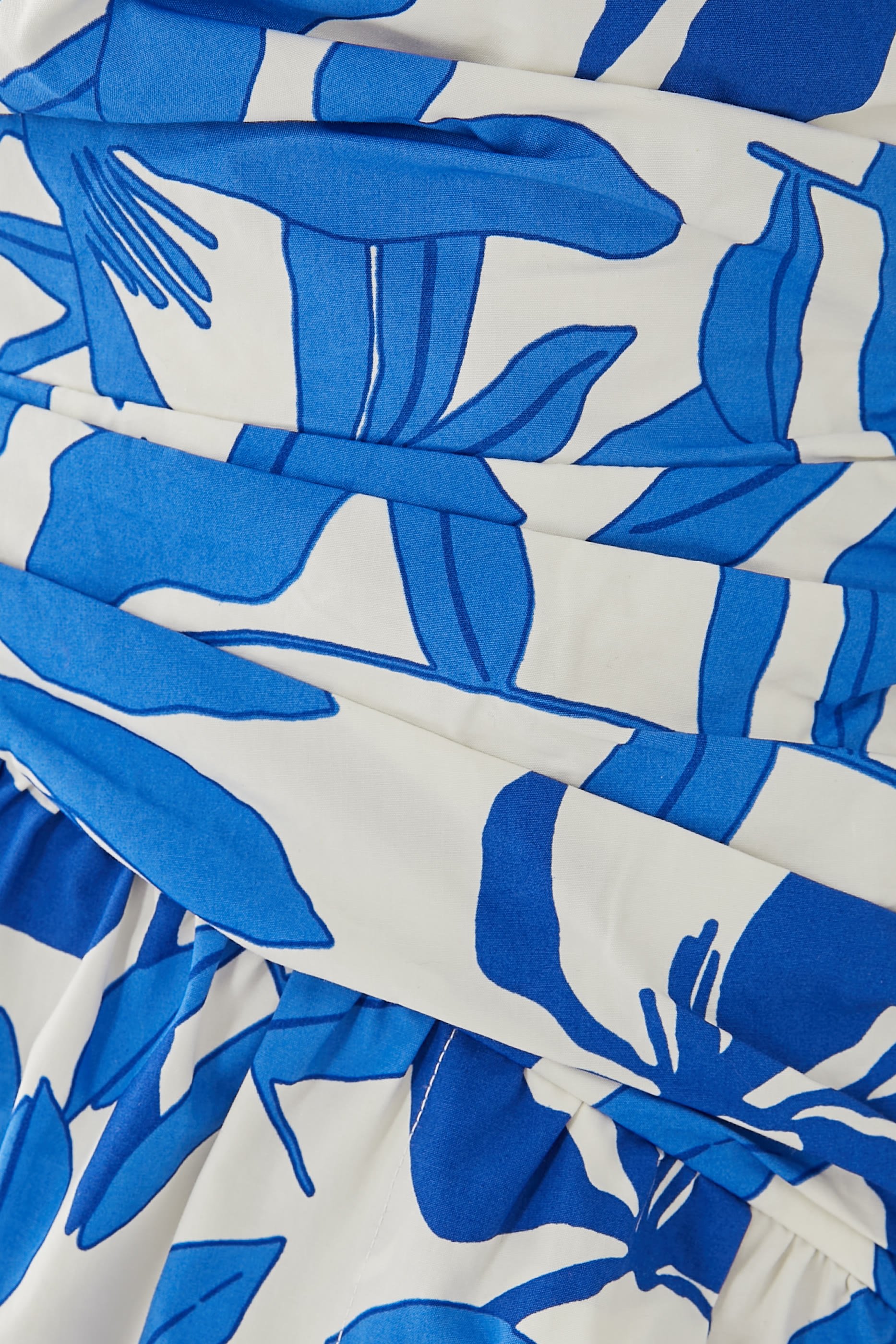 Bleue Asymmetrical Cut Out Maxi Dress