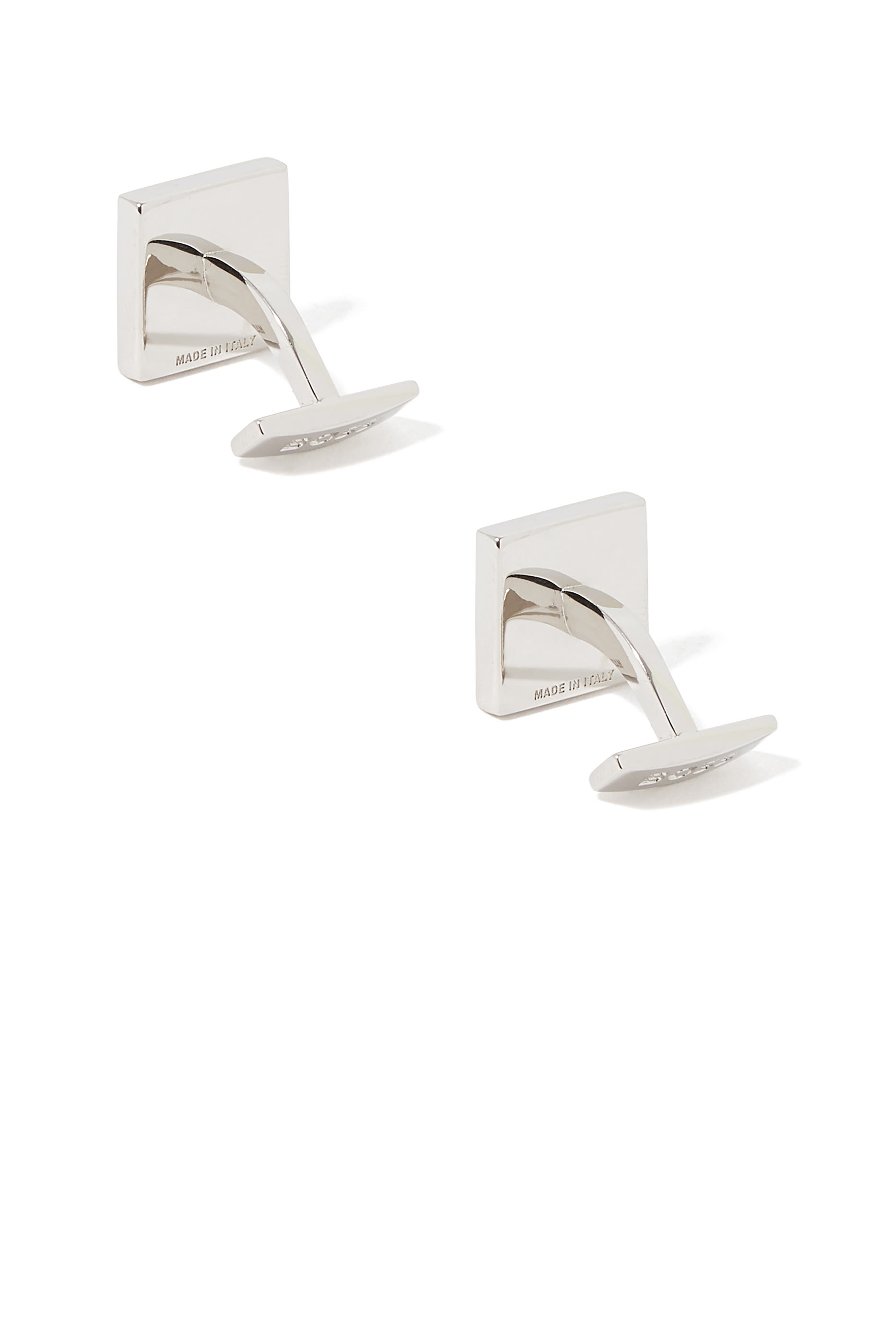 Monogram Cuffs in Metal