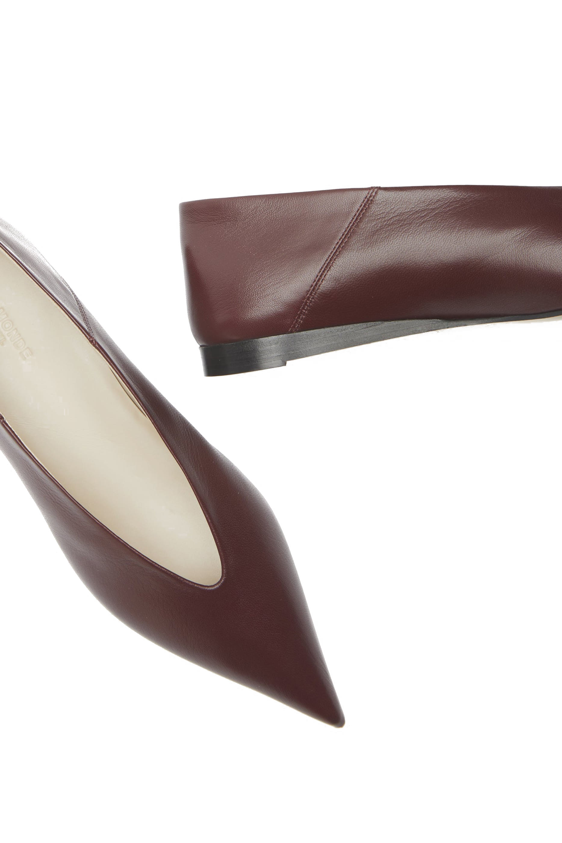 Babouche Flat Leather Ballerinas